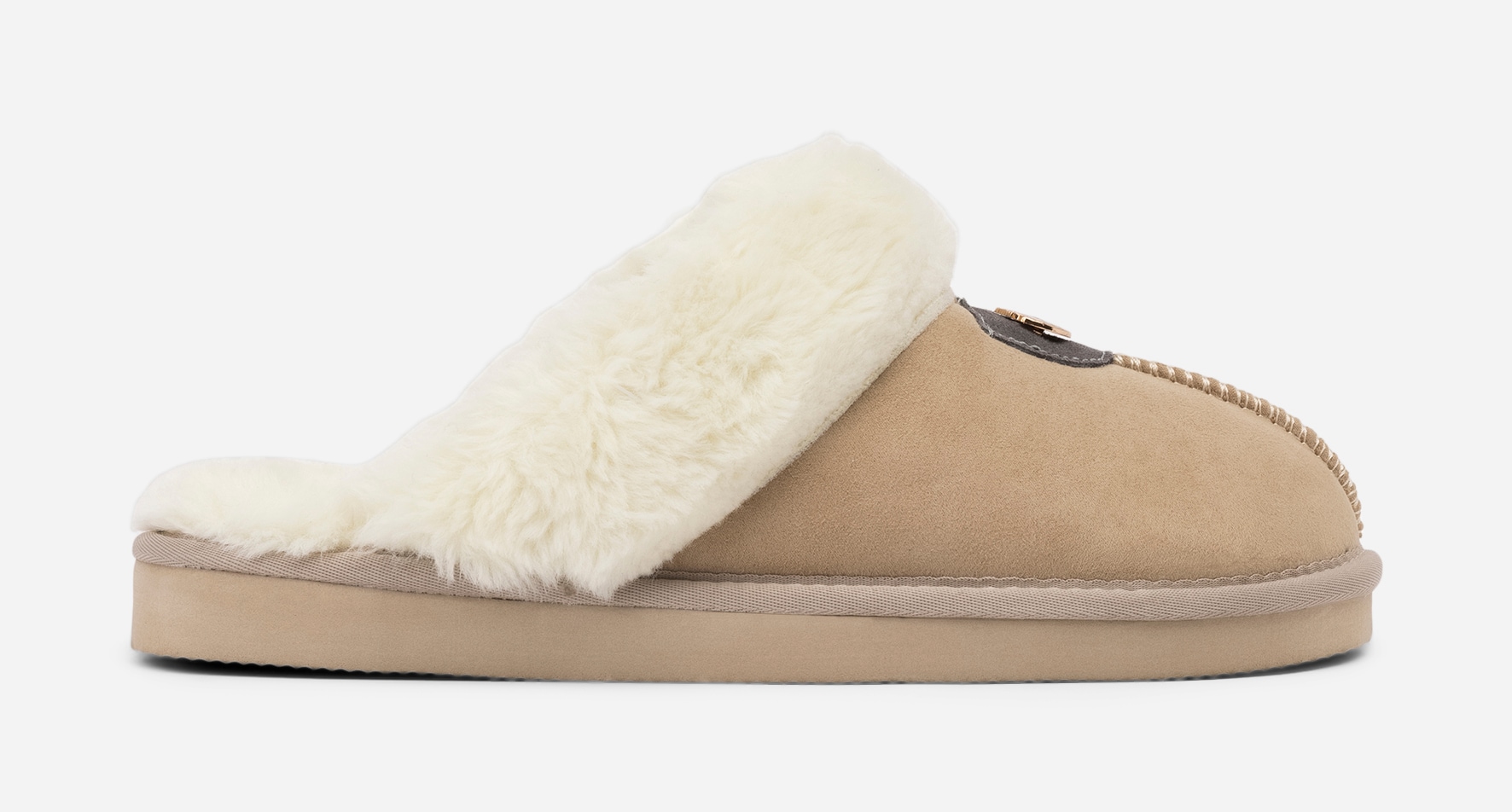 ALLEY, Tøfler Beige