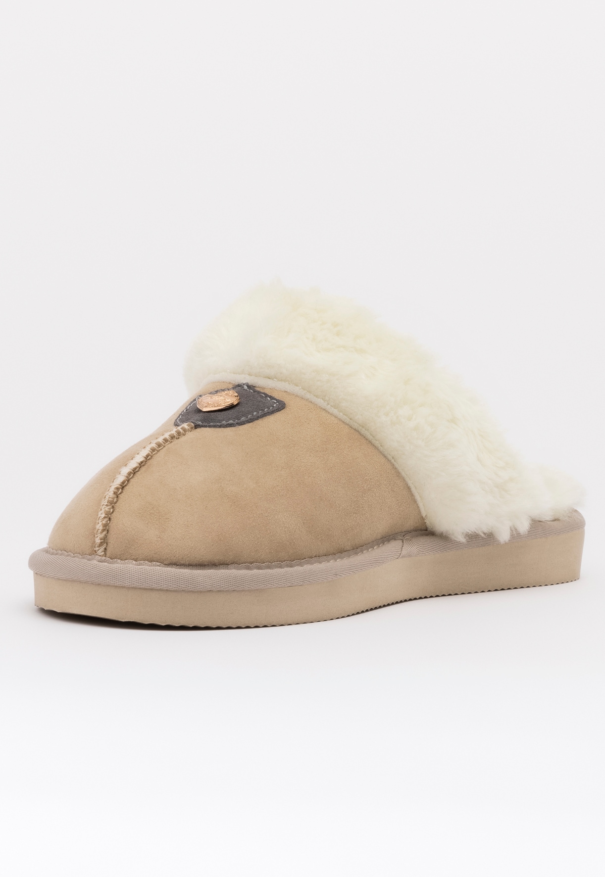 ALLEY, Tøfler Beige