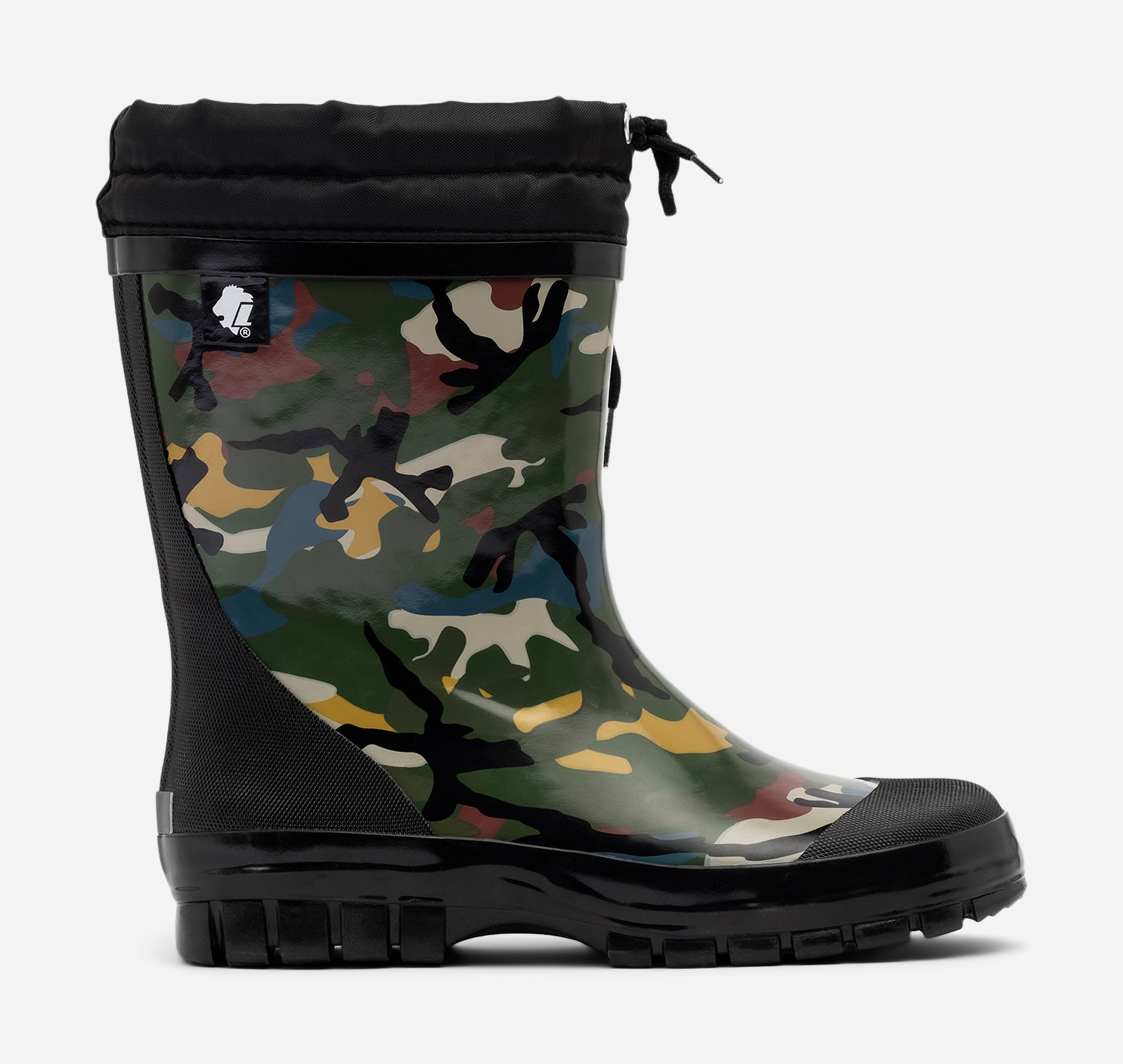 LEJON, Varmforet gummistøvel Grønn