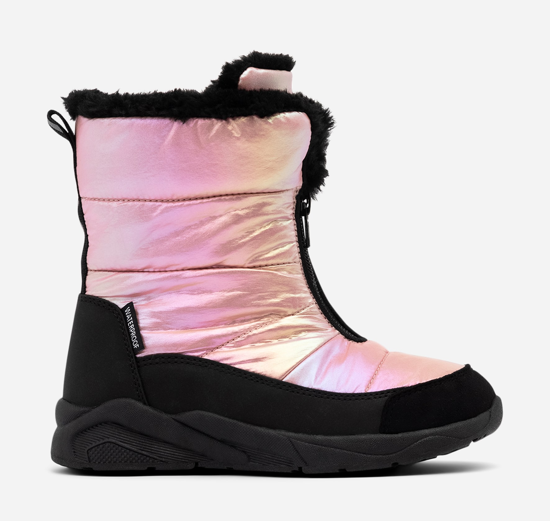 ZOEY, Varmforet skolett waterproof Rosa