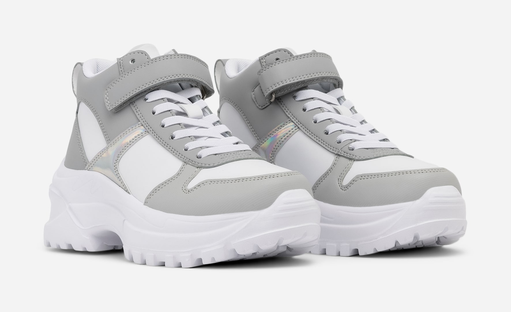 ZOEY, Høye sneakers Grå