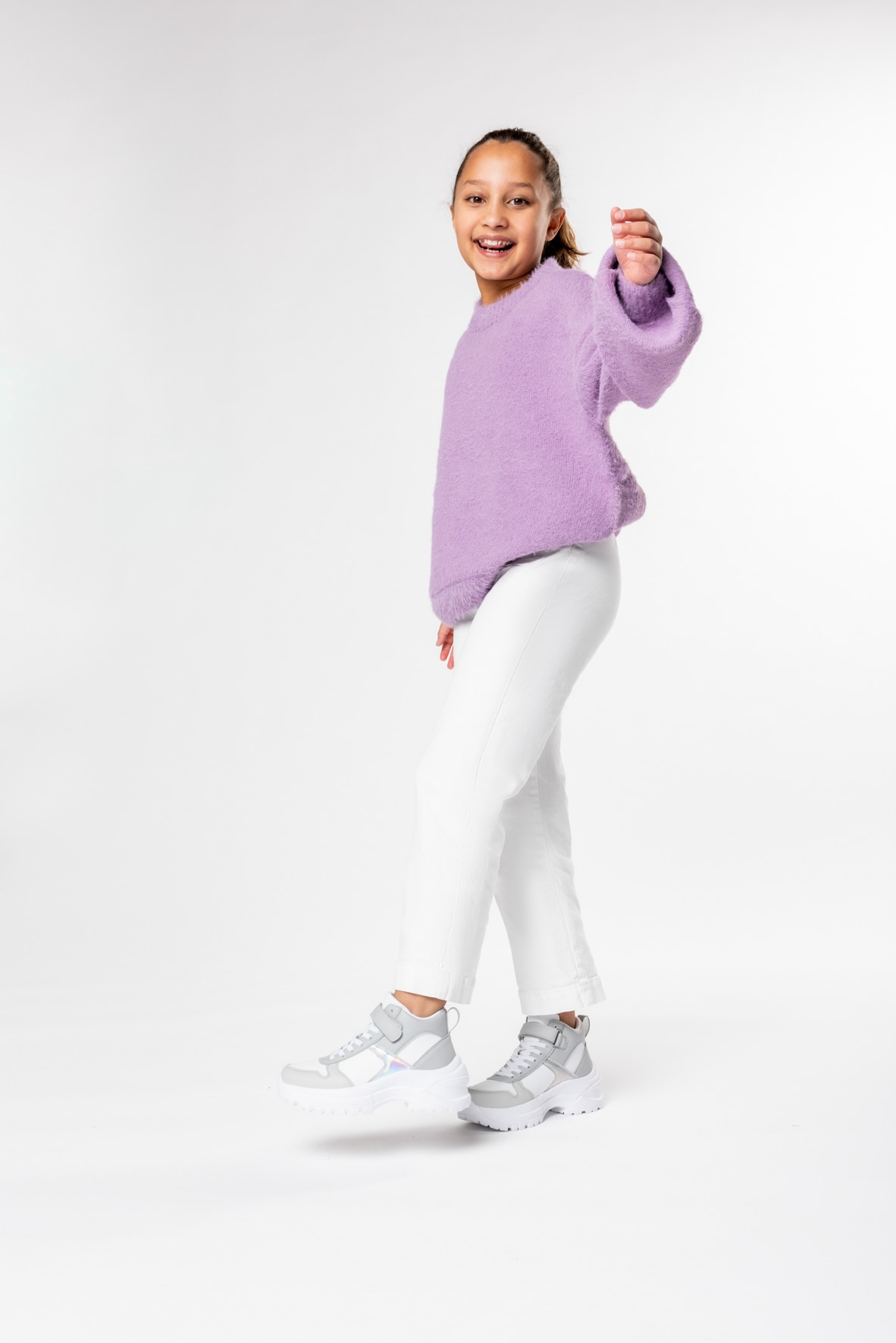 ZOEY, Høye sneakers Grå