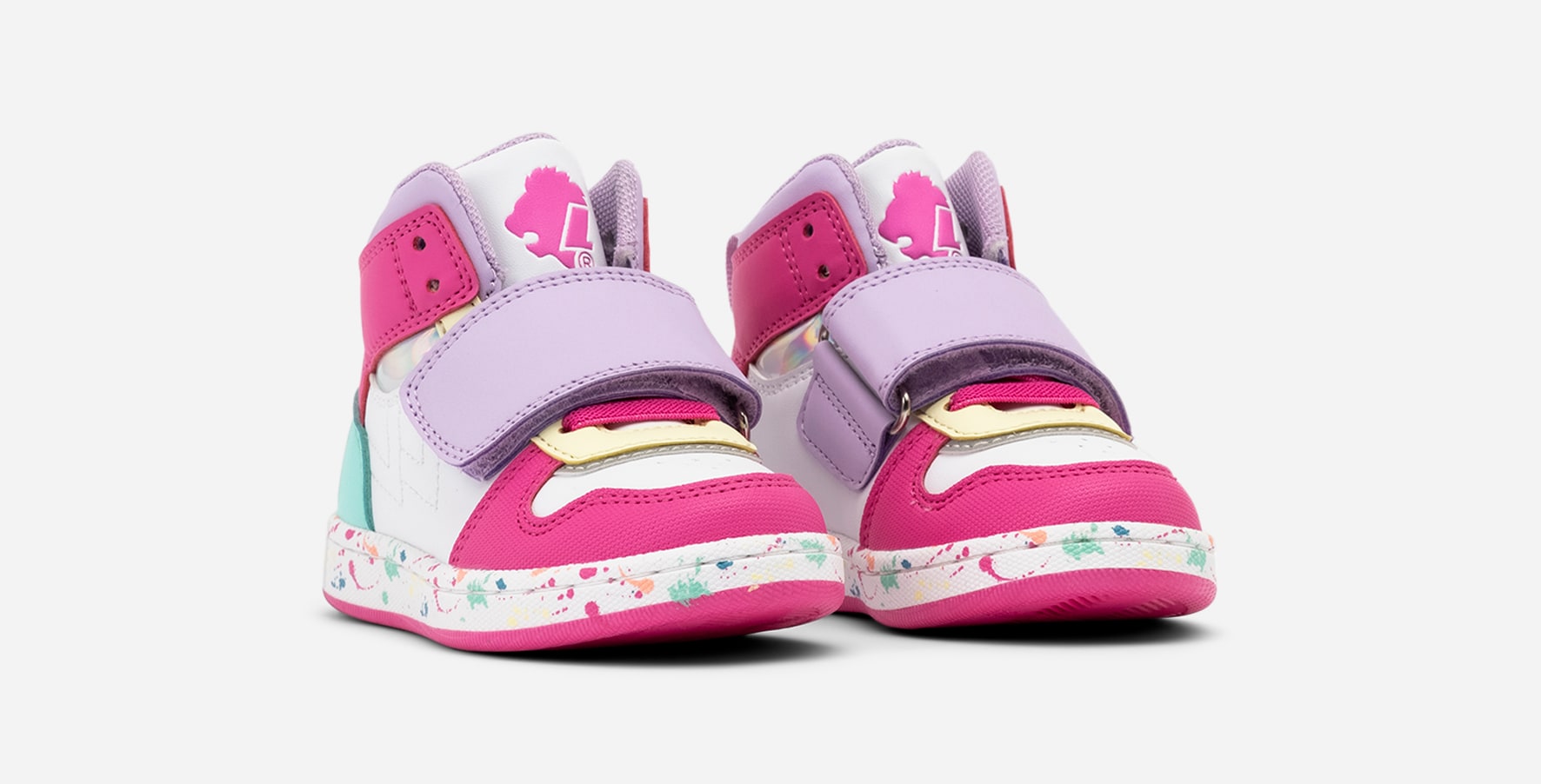 LEJON, Høye sneakers Rosa