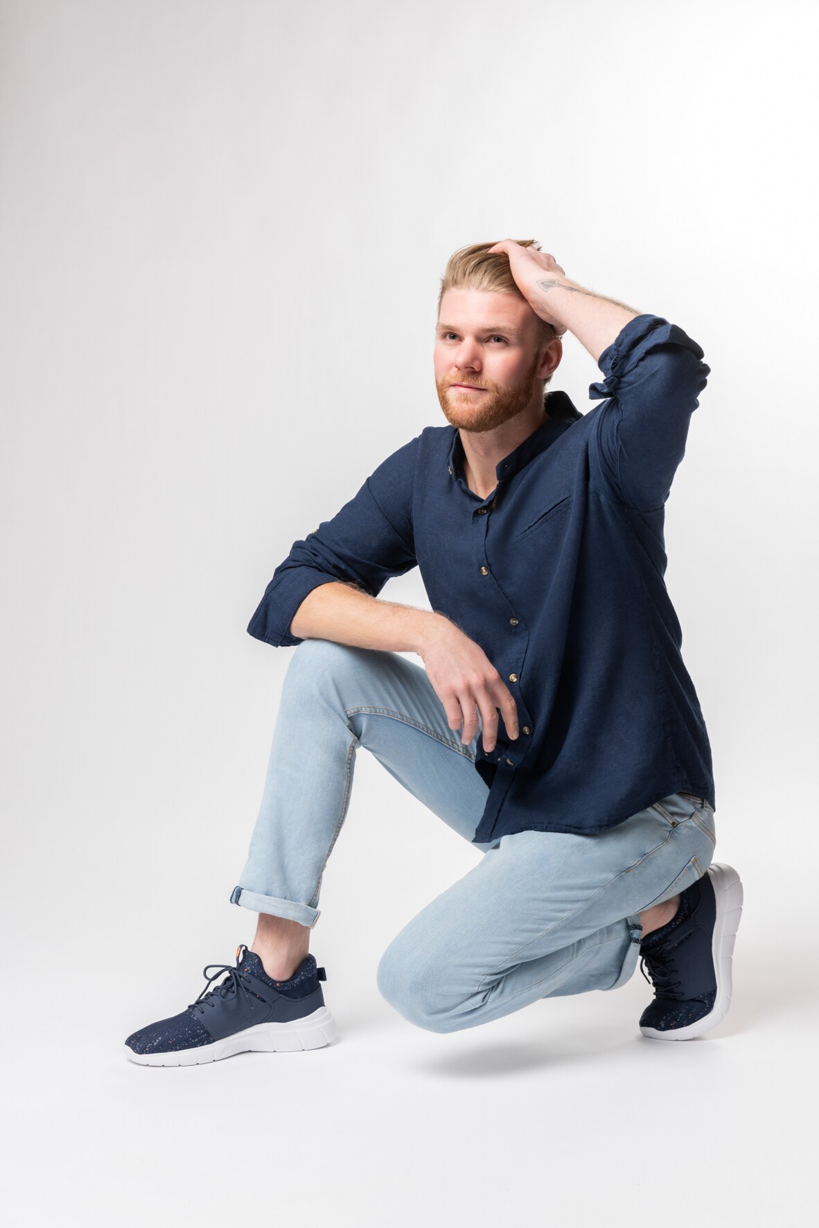 LEJON, Sneakers Blå