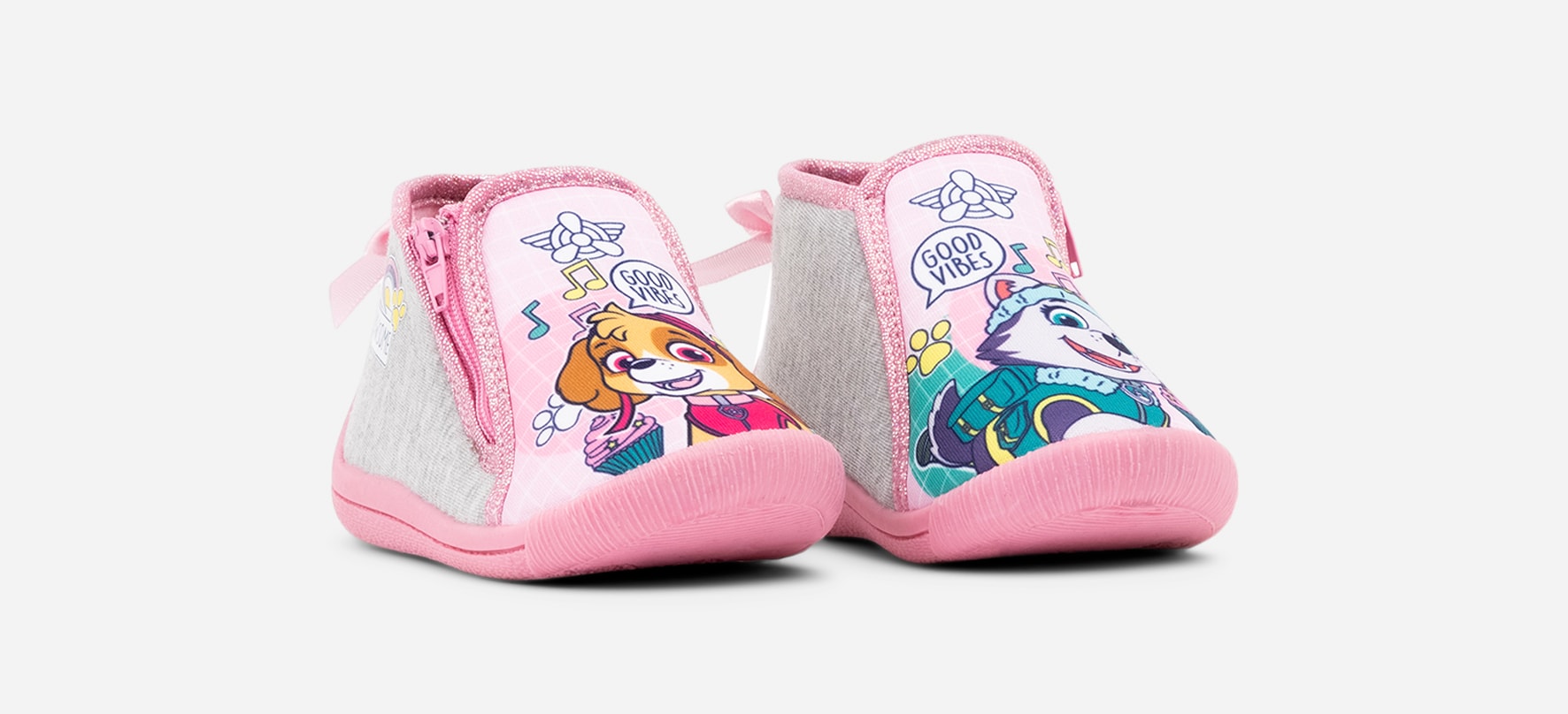 PAW PATROL, Tøfler Rosa