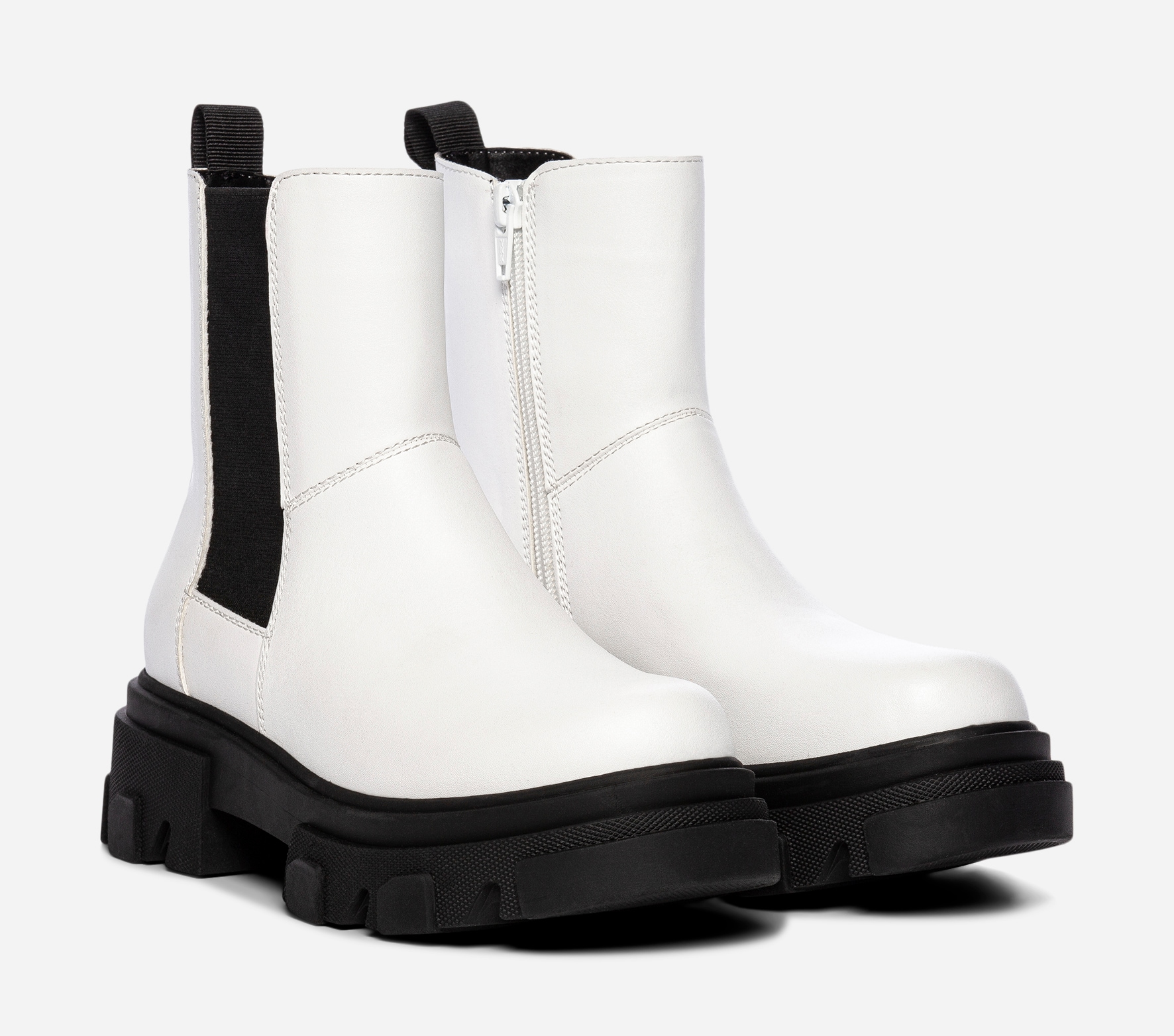 ZOEY, Varmforet skolett Hvit