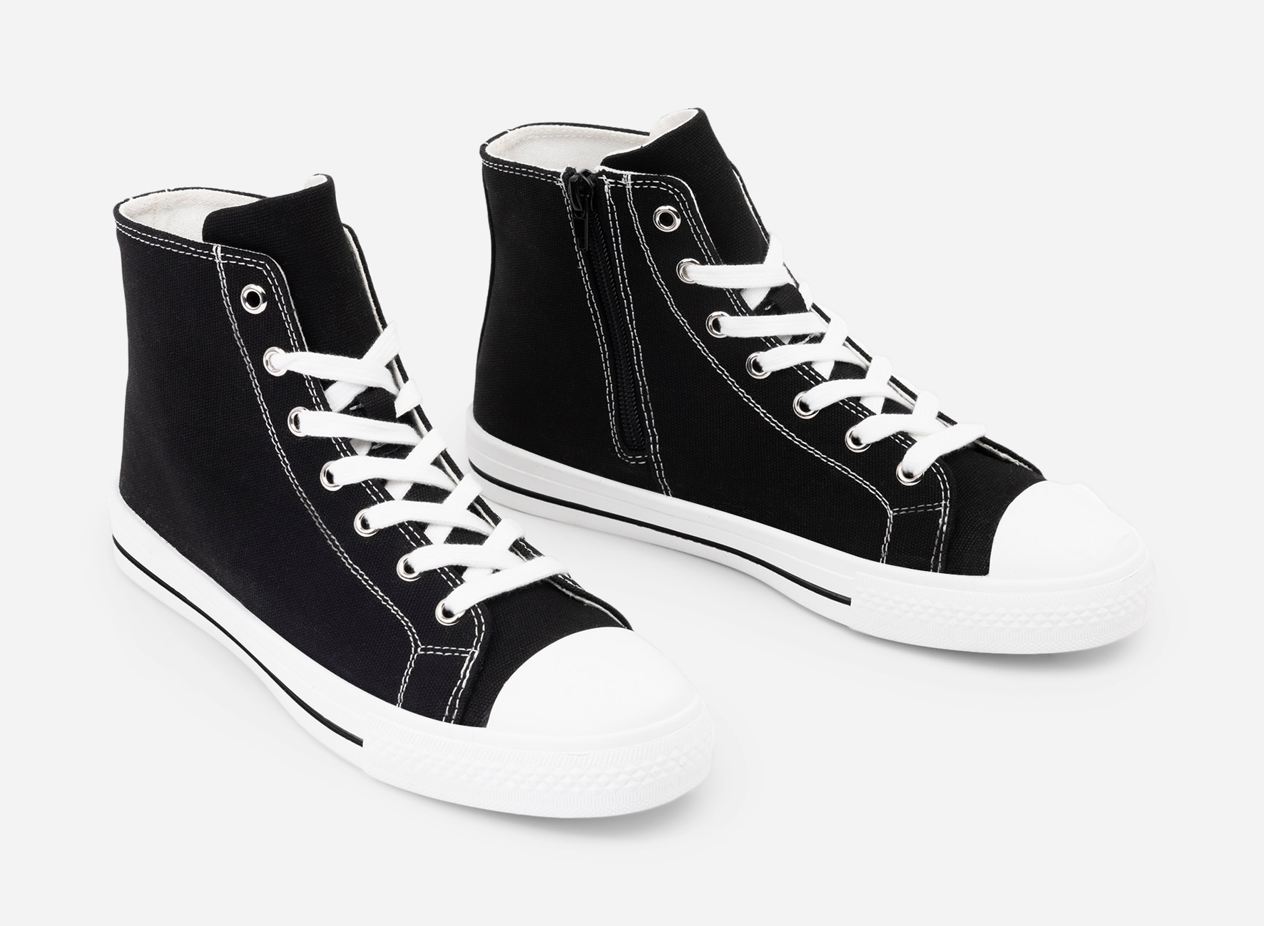 LEJON, Høye sneakers Sort