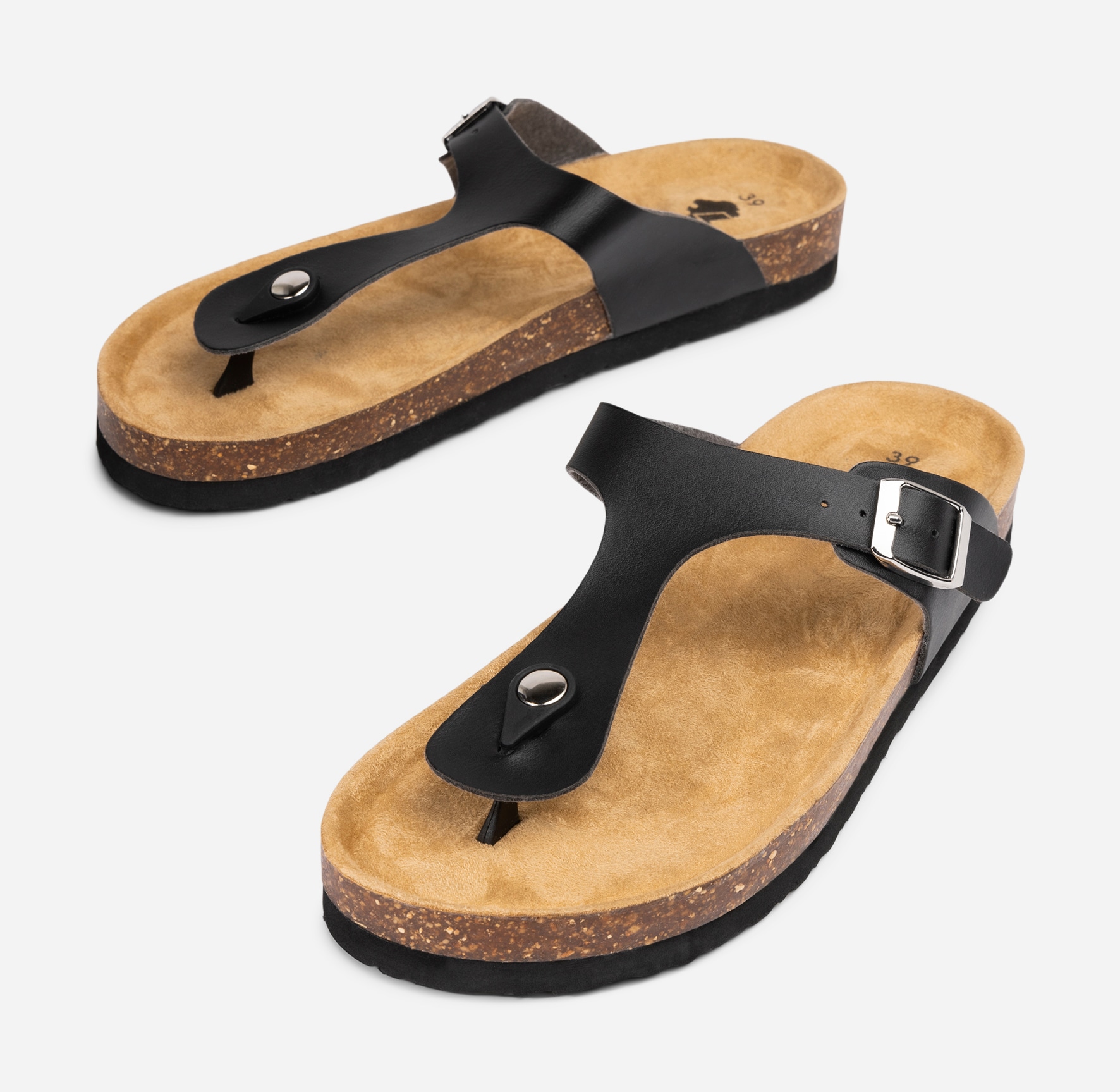 LEJON, Sandal Sort