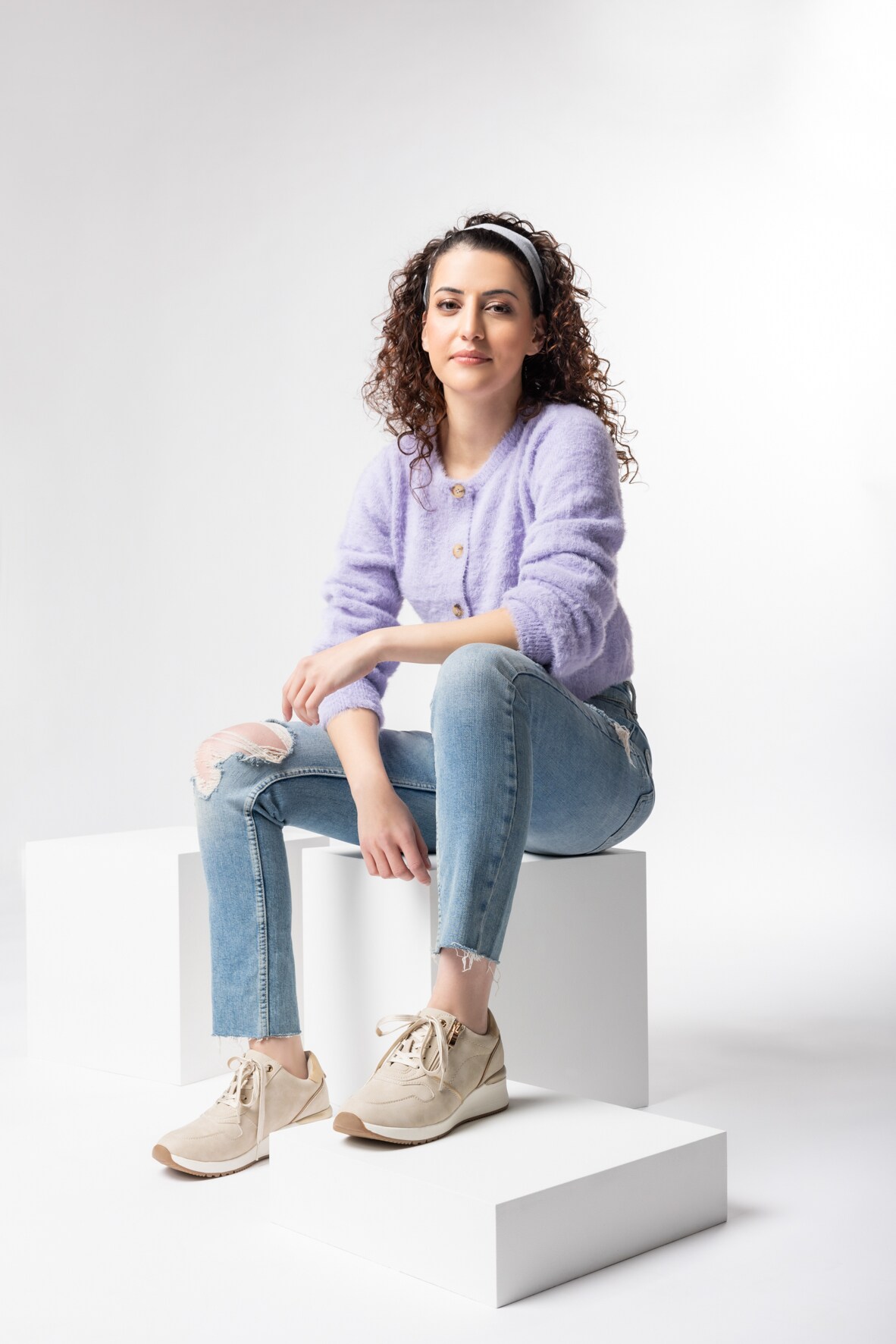 ALLEY COMFORT, Sneakers Beige