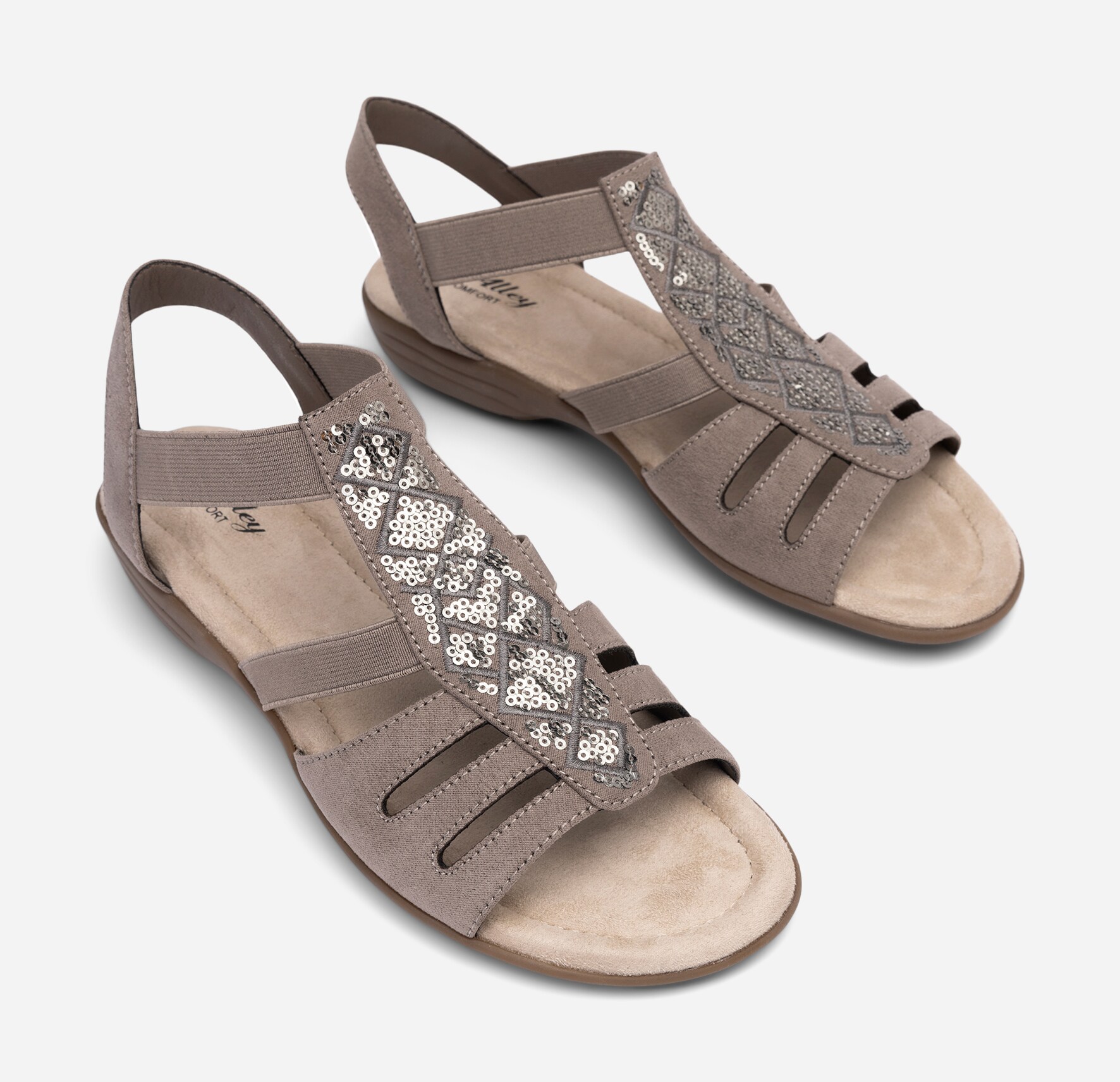 ALLEY COMFORT, Sandal Brun