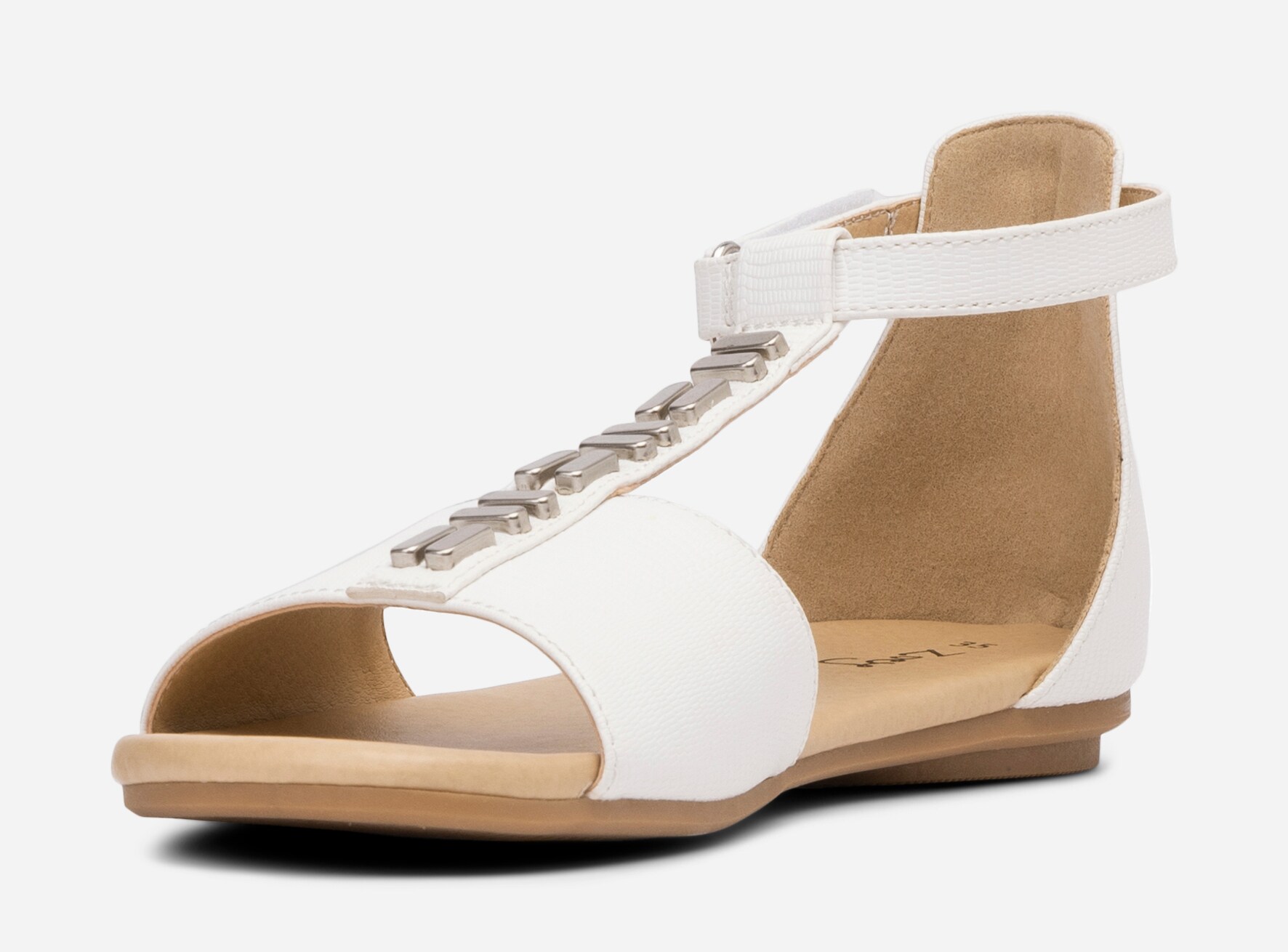 ZOEY, Sandal Hvit