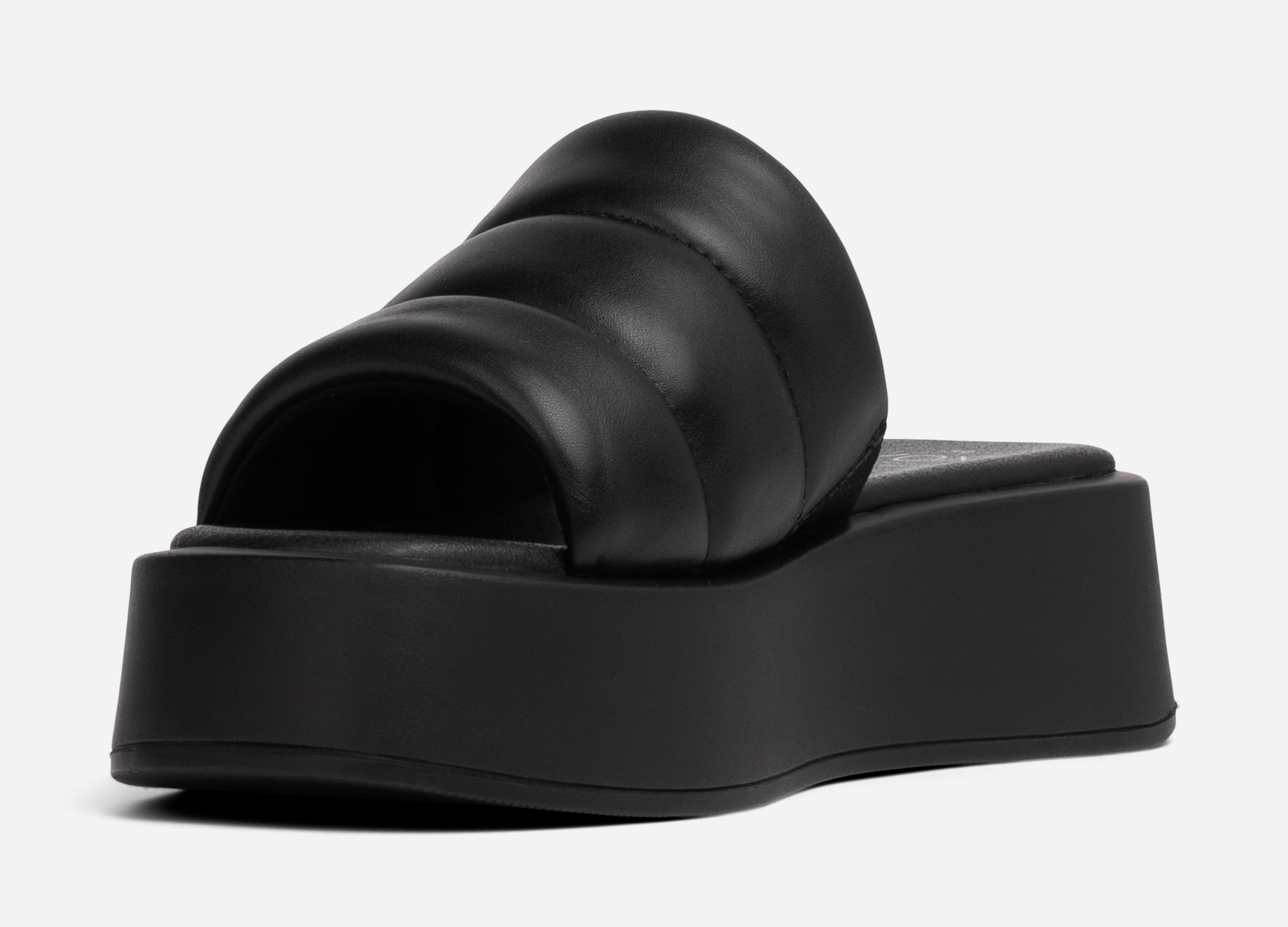 VOX, Sandalett med platåsåle Sort