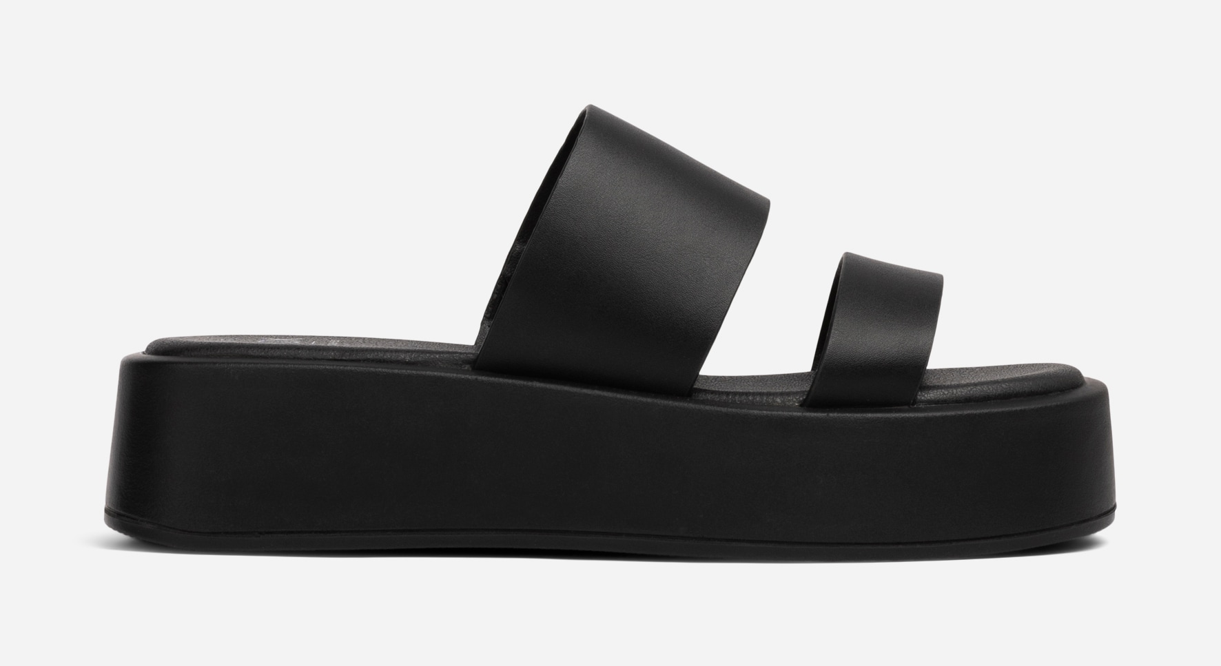 VOX, Sandalett med platåsåle Sort