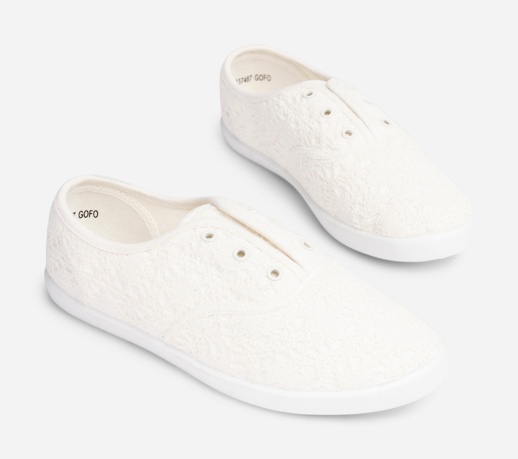 ZOEY, Tekstilsko Hvit