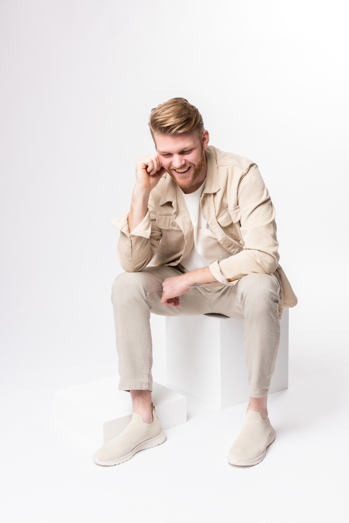 LEJON, Sneakers Beige