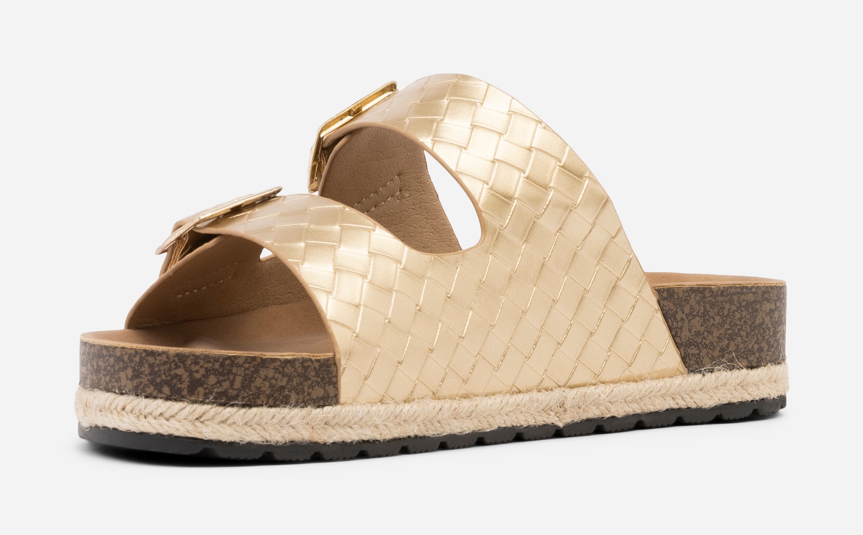 CLAUDIA GHIZZANI, Sandal med spenne Metall