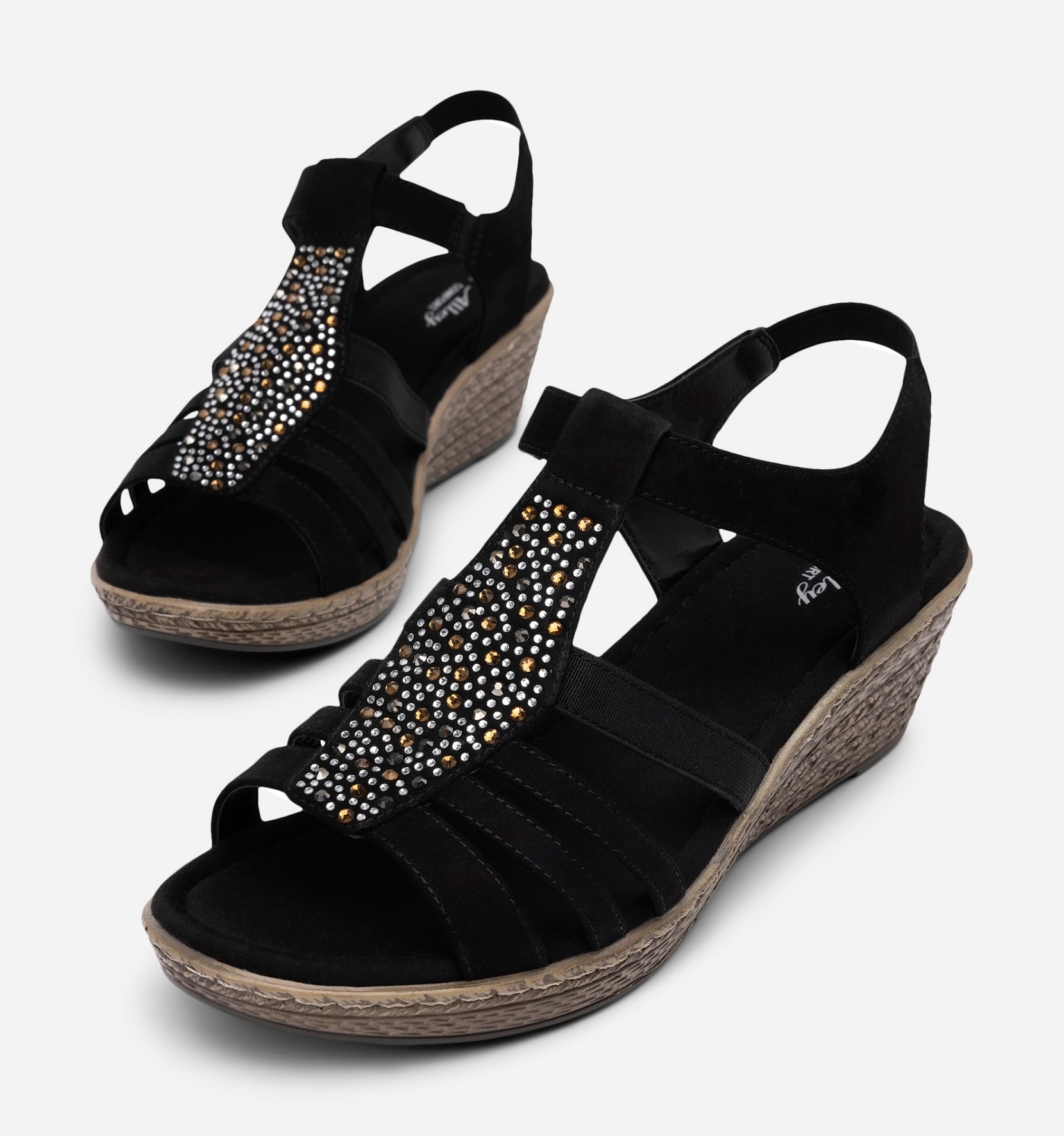 ALLEY COMFORT, Sandalett Sort