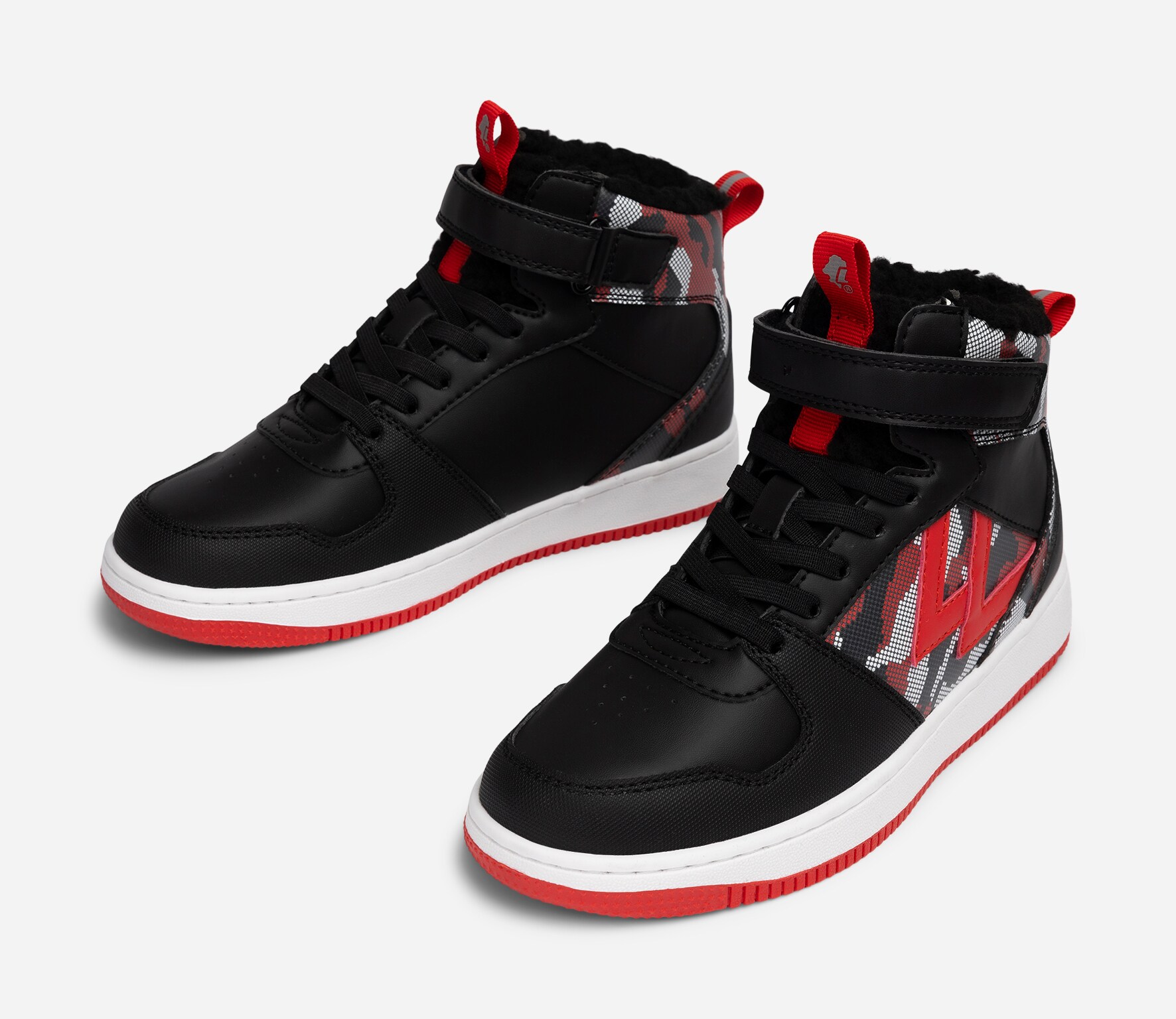 LEJON, Varmforet sneakers Flerfarget