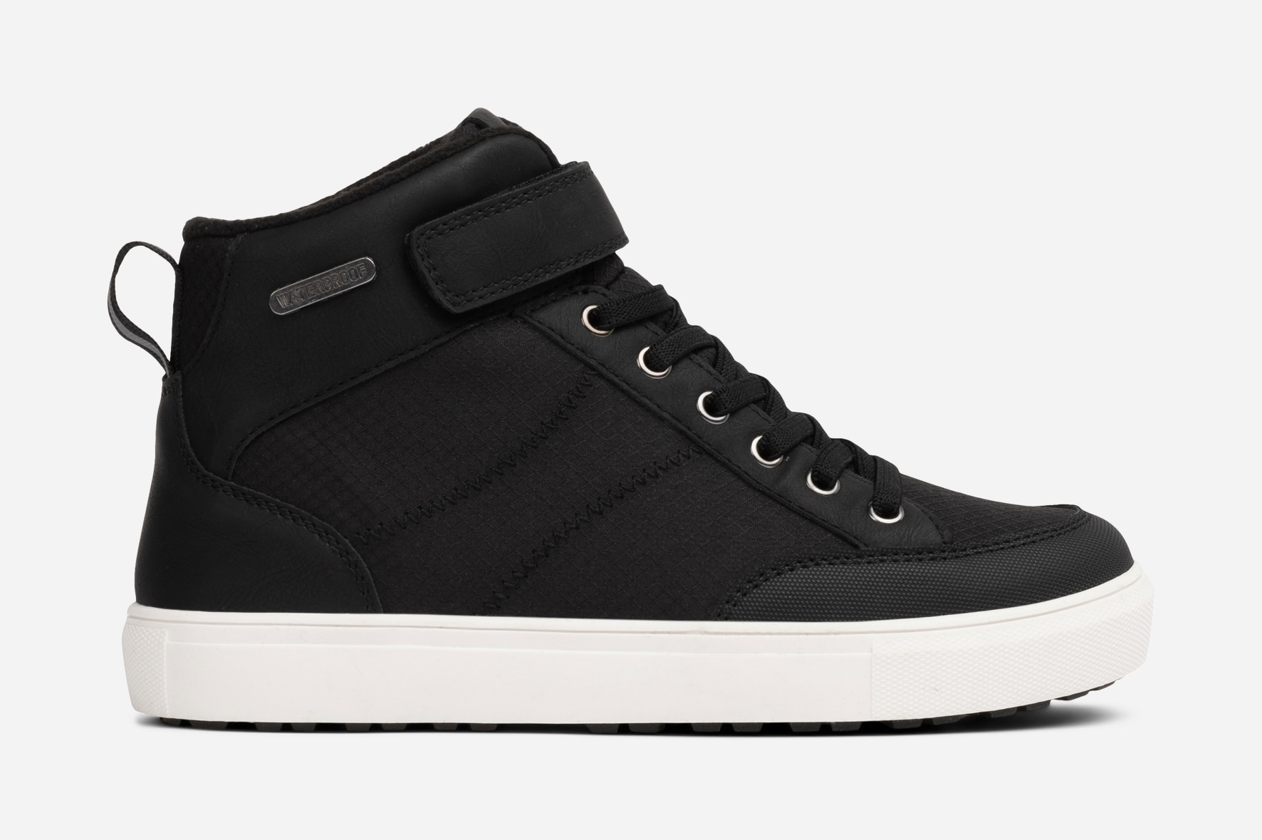 LEJON, Fleeceforet høy sneakers waterproof Sort