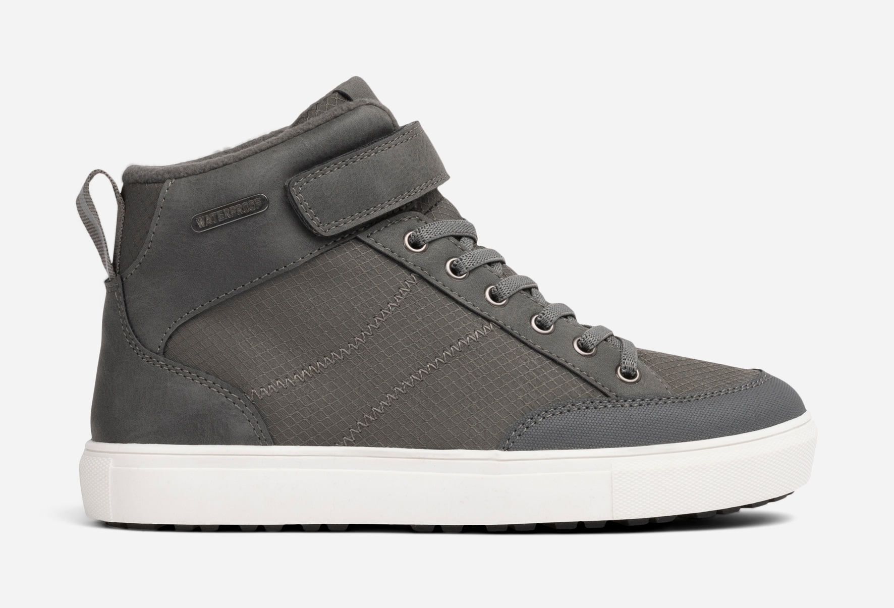 LEJON, Fleeceforet høy sneakers waterproof Grå