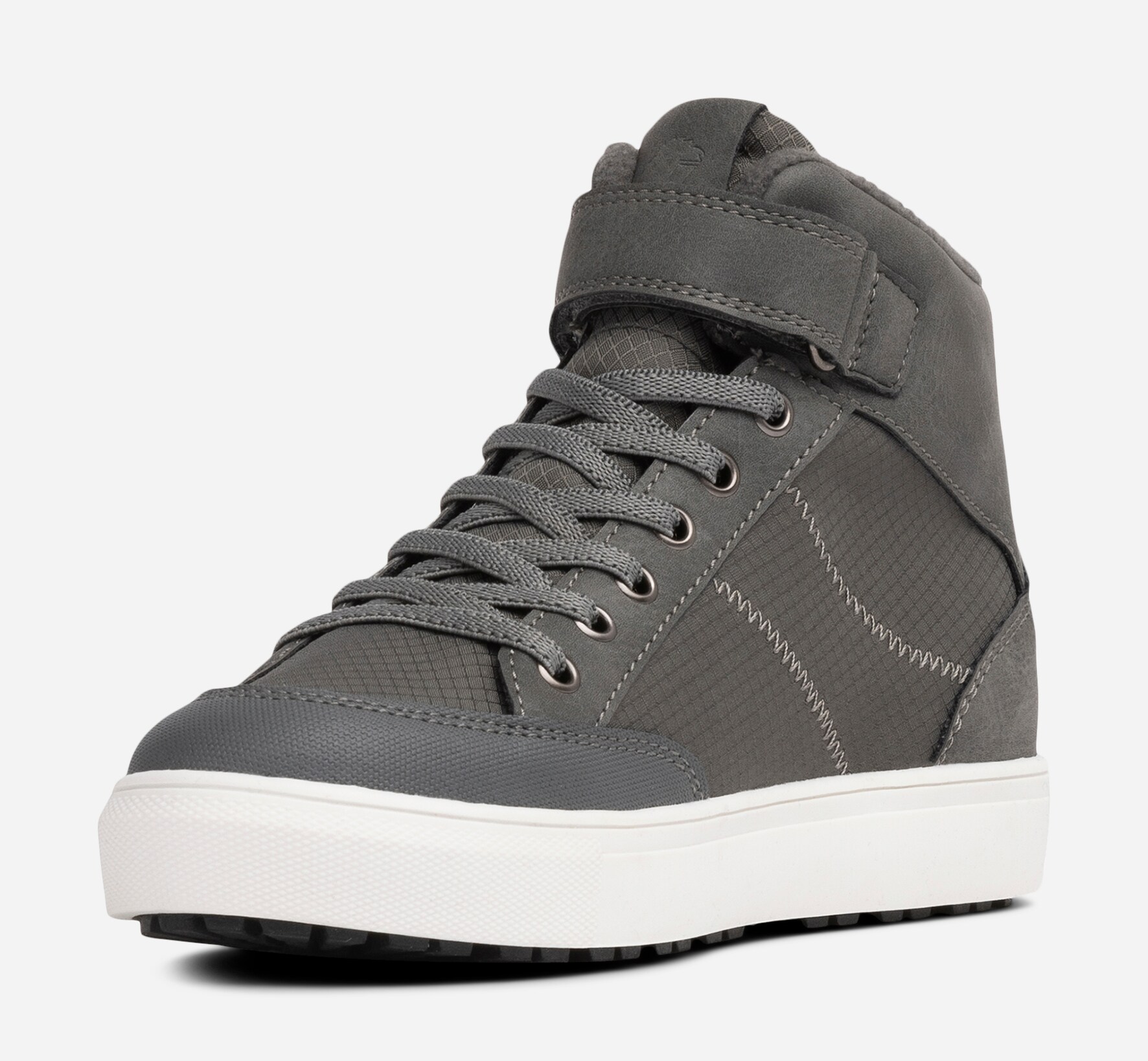 LEJON, Fleeceforet høy sneakers waterproof Grå