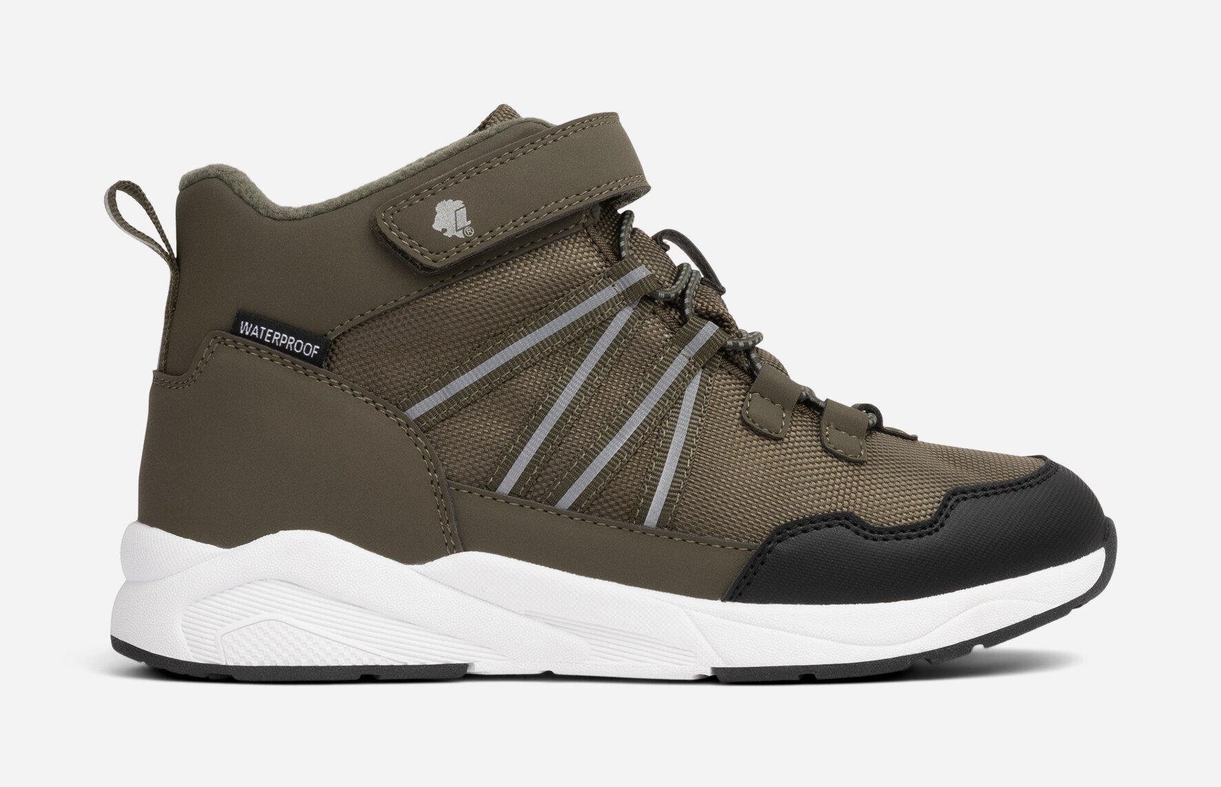 LEJON, Fleeceforet høy sneakers waterproof Grønn