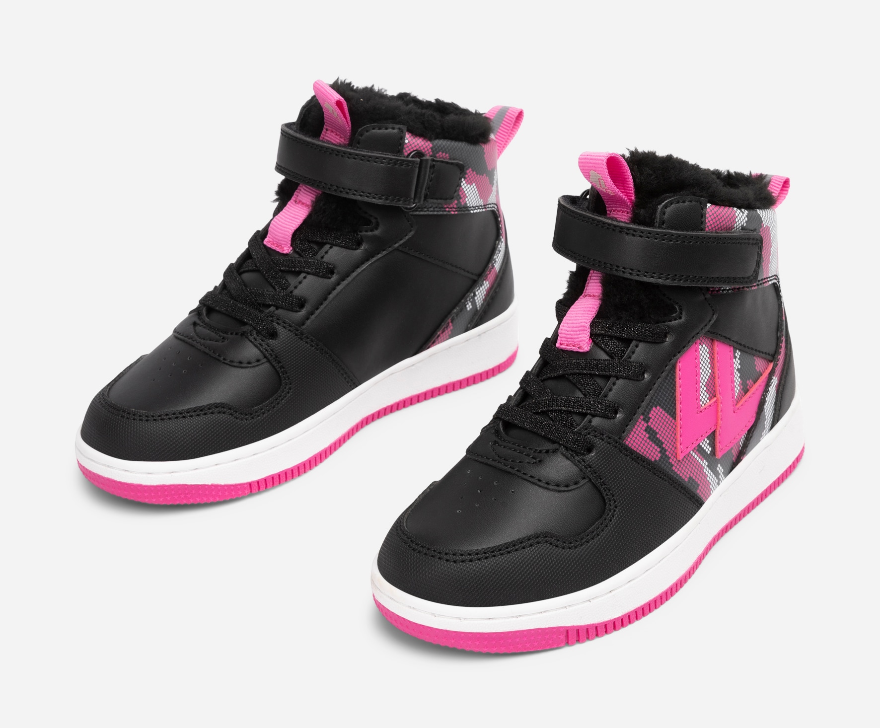 LEJON, Varmforet sneakers Flerfarget