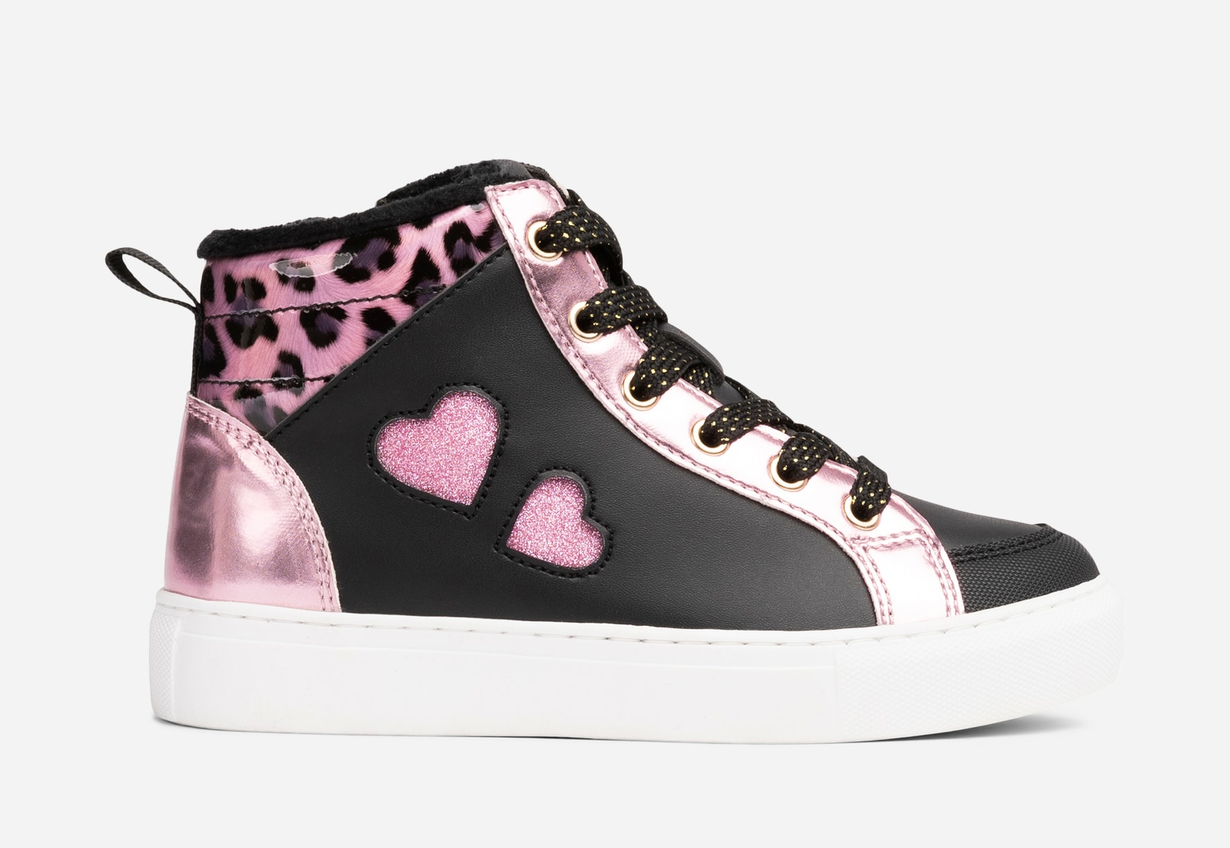 ZOEY, Varmforet sneakers Sort