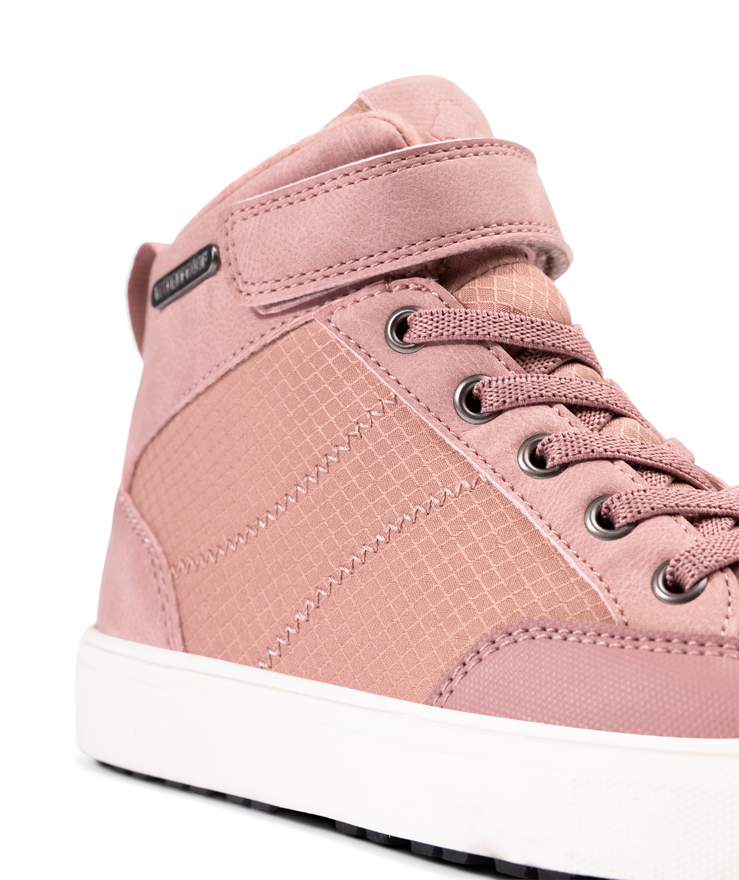 LEJON, Fleeceforet høy sneakers waterproof Rosa