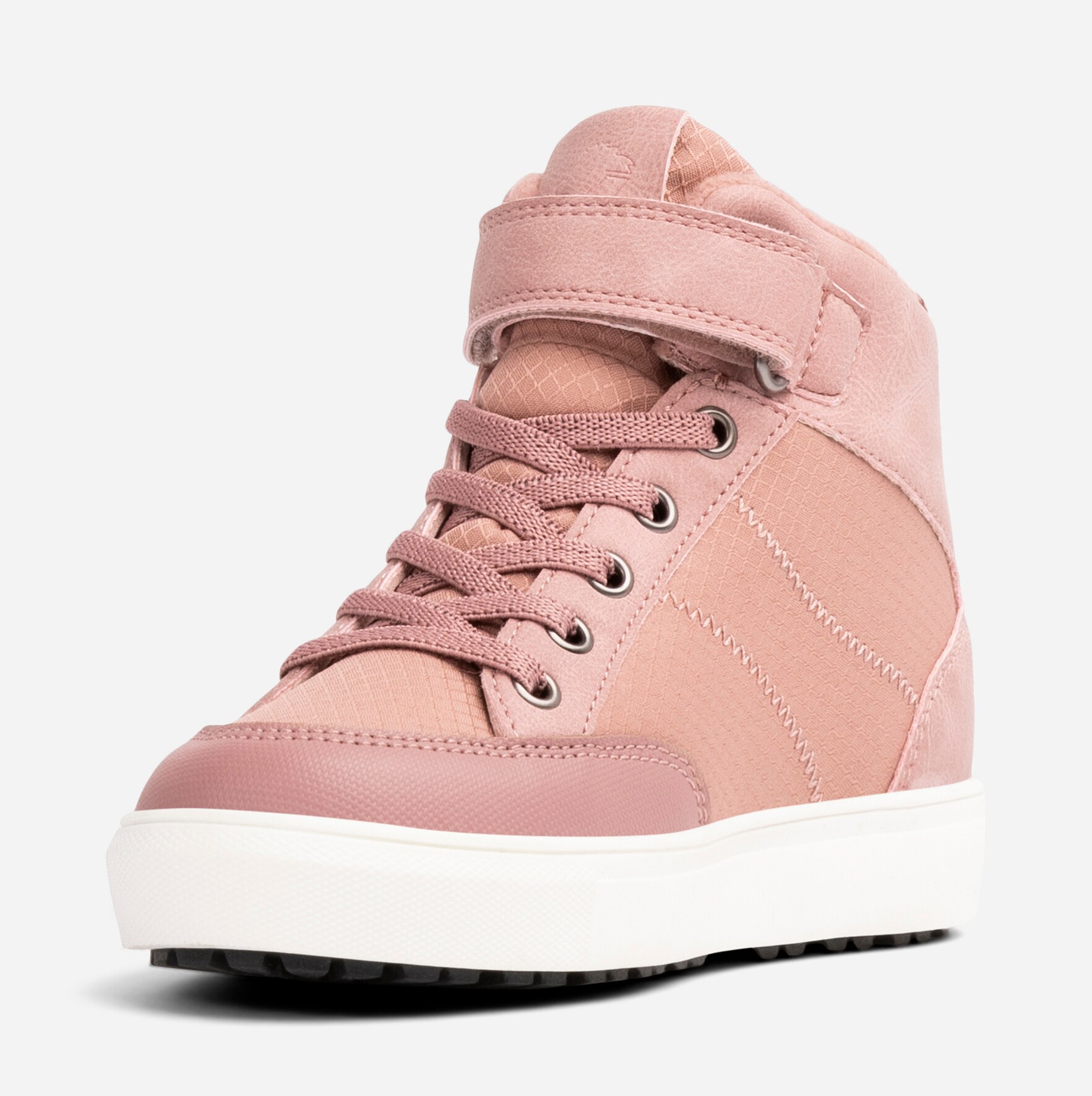 LEJON, Fleeceforet høy sneakers waterproof Rosa