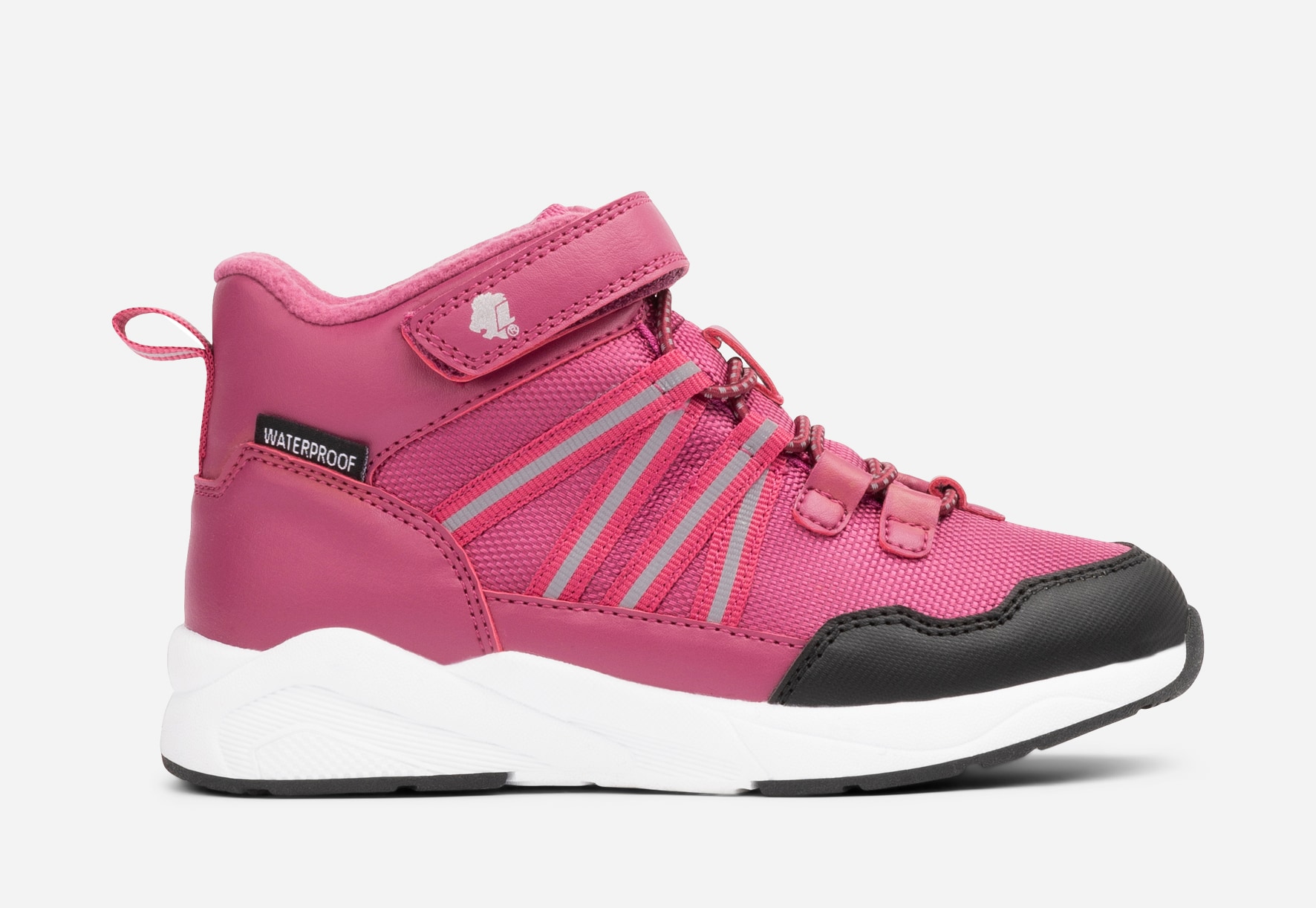 LEJON, Fleeceforet høy sneakers waterproof Rosa