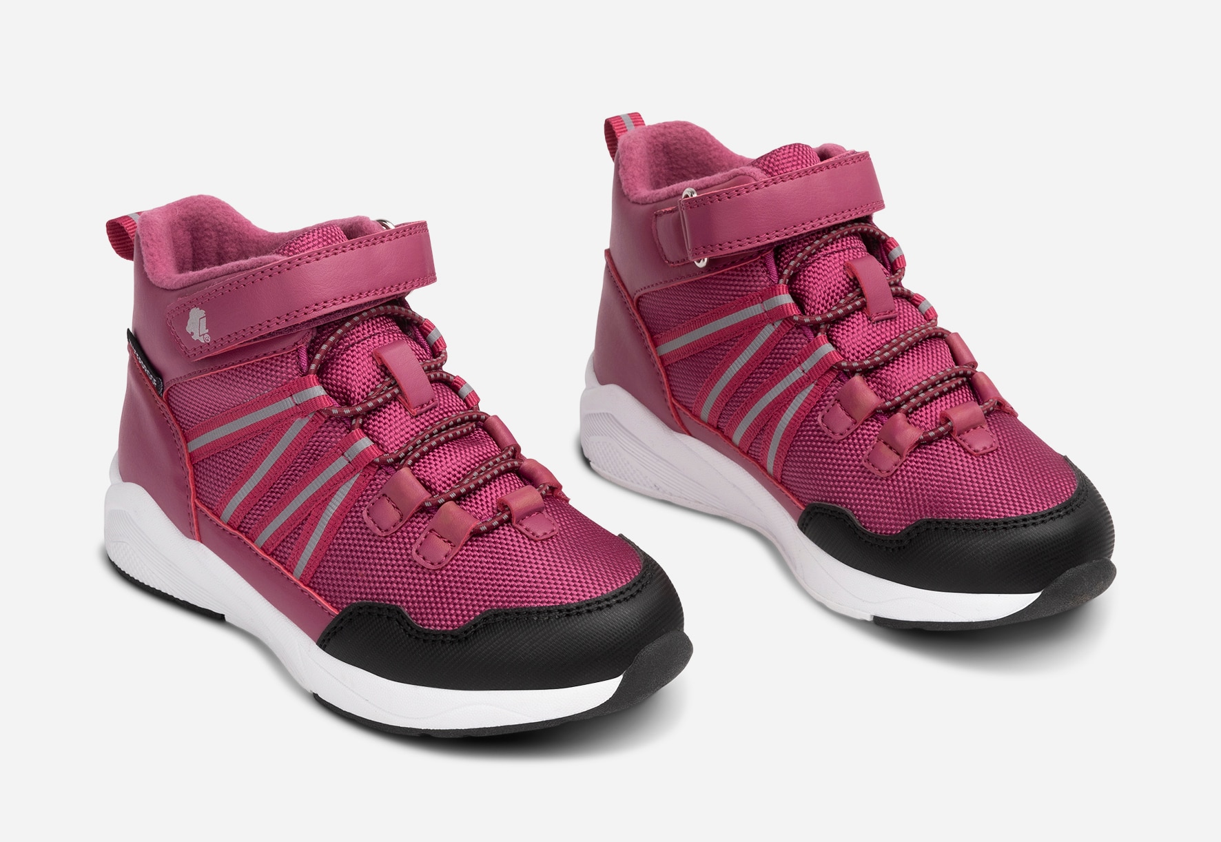 LEJON, Fleeceforet høy sneakers waterproof Rosa