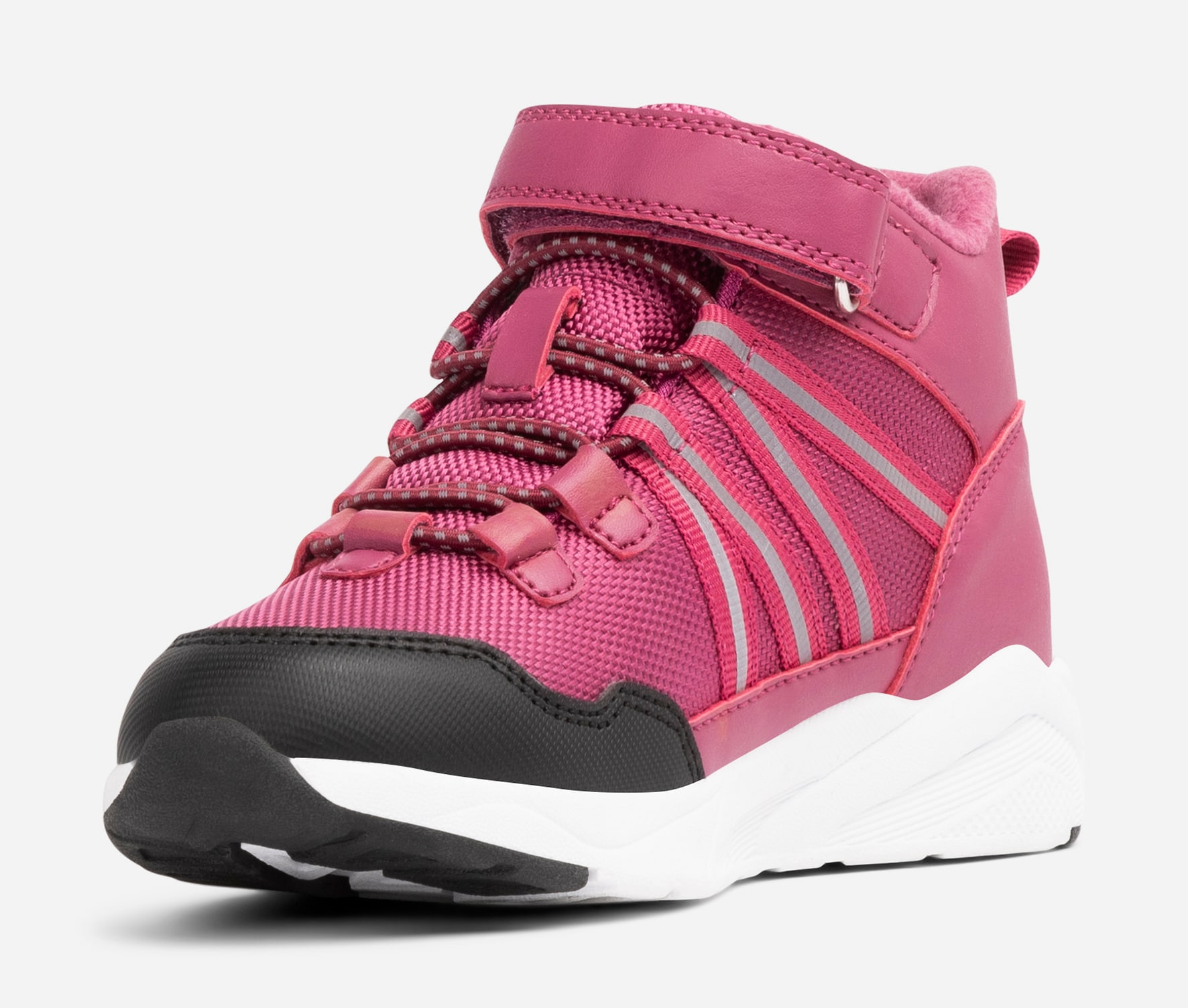 LEJON, Fleeceforet høy sneakers waterproof Rosa