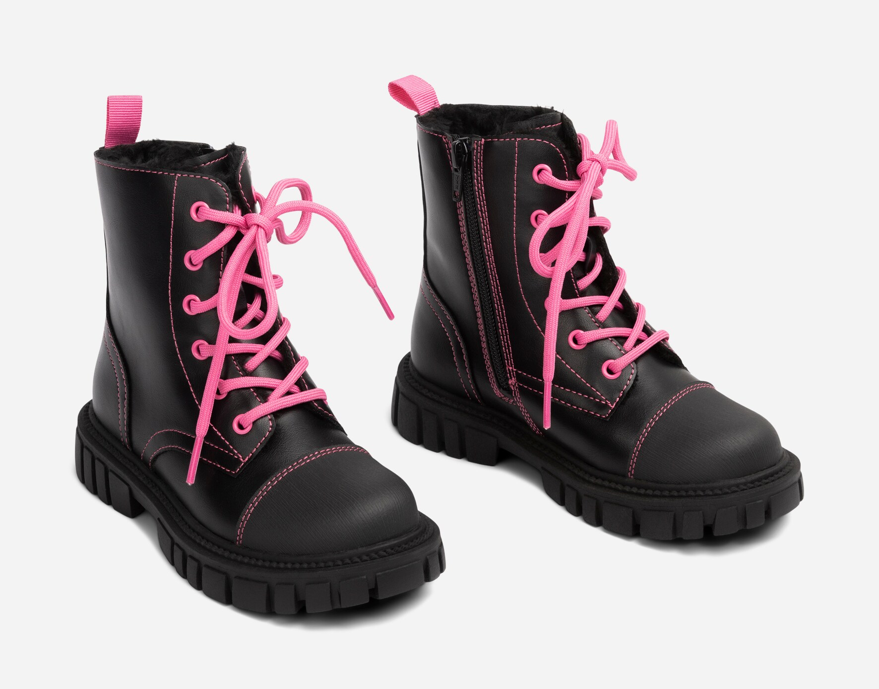 ZOEY, Varmforet skolett Sort