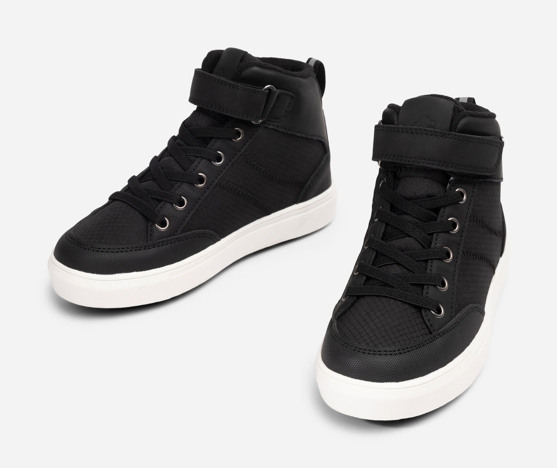 LEJON, Fleeceforet høy sneakers waterproof Sort