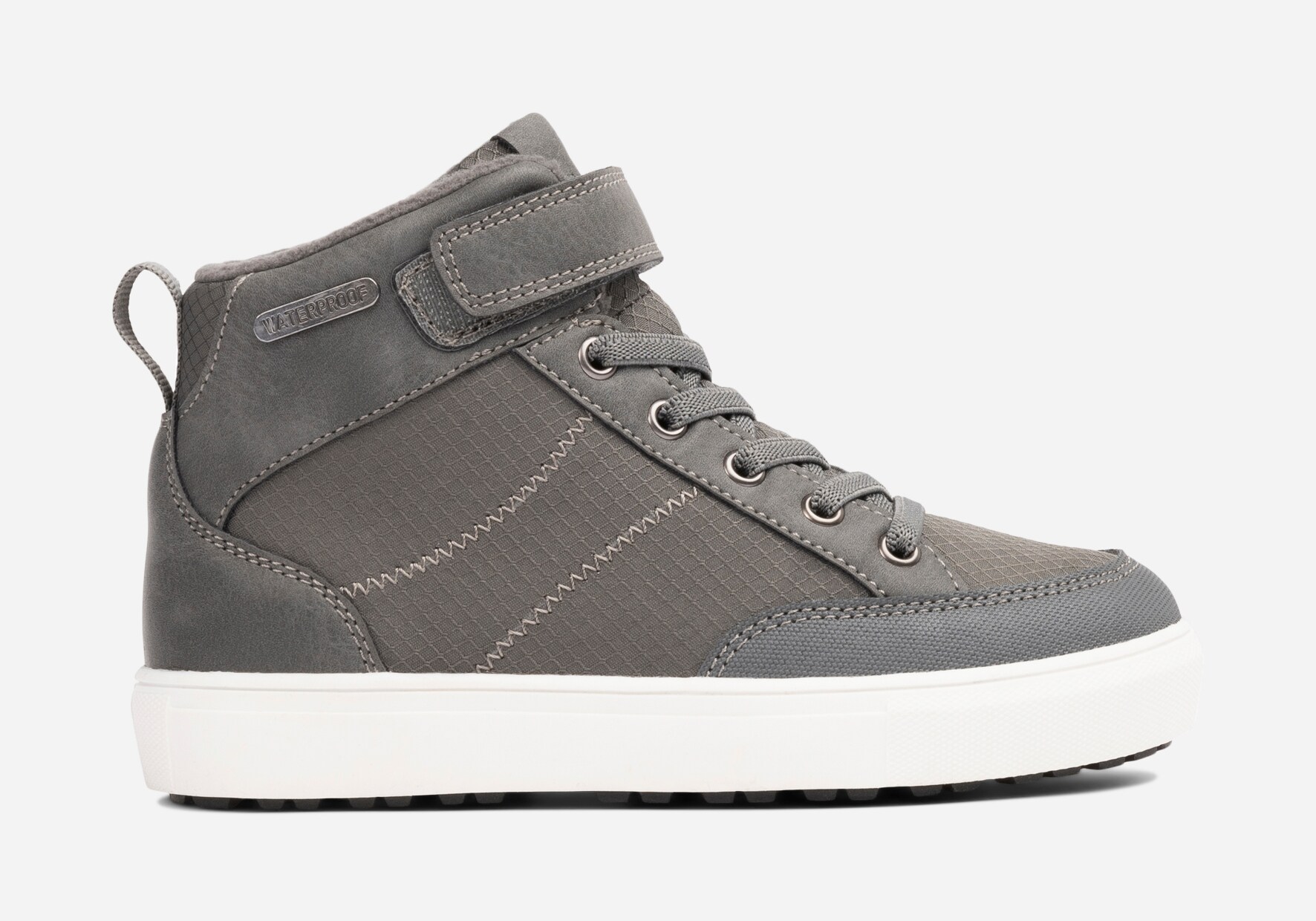 LEJON, Fleeceforet høy sneakers waterproof Grå