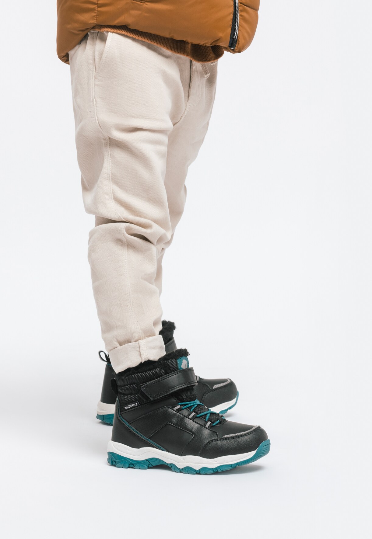 LEJON, Varmforet skolett waterproof Sort