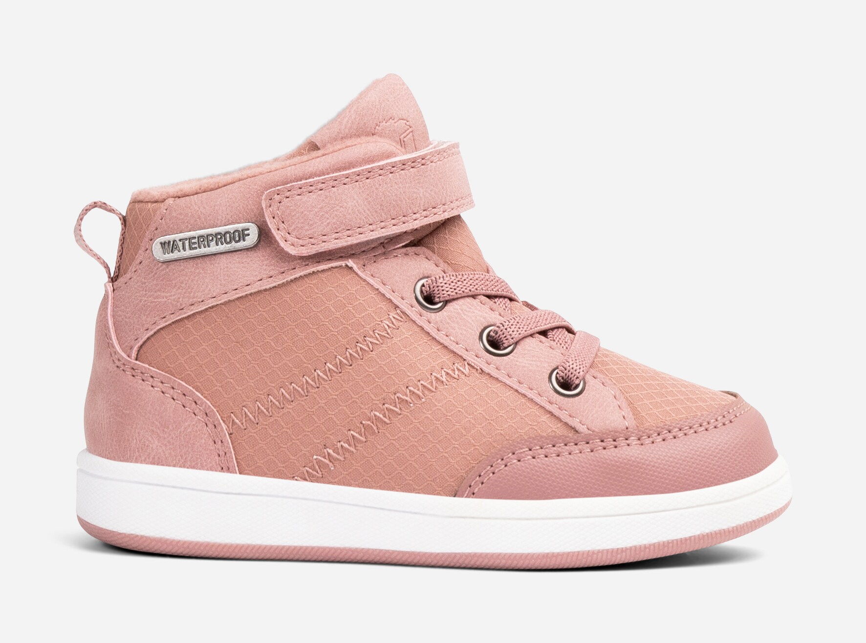LEJON-TEX, Fleeceforet høy sneakers waterproof Rosa