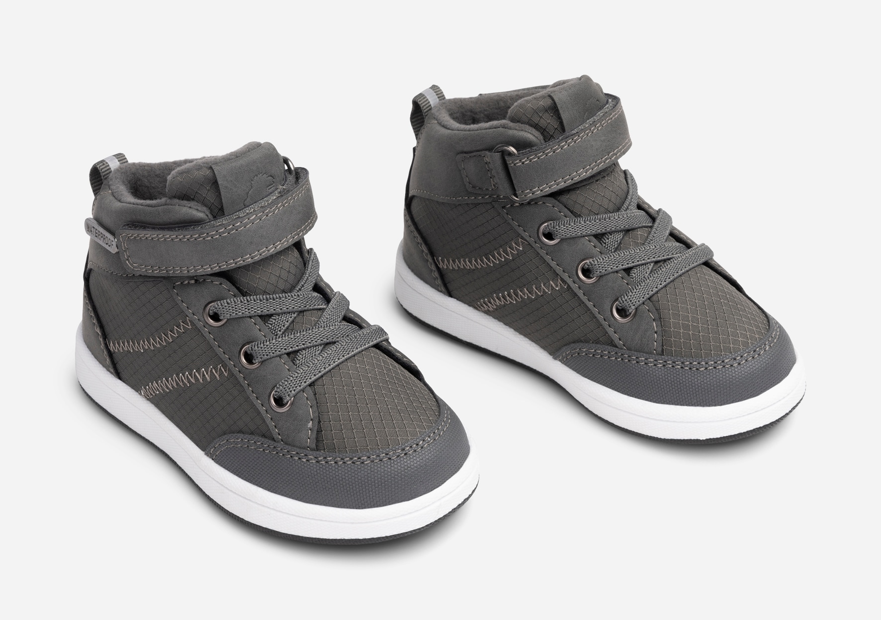 LEJON, Fleeceforet høy sneakers waterproof Grå