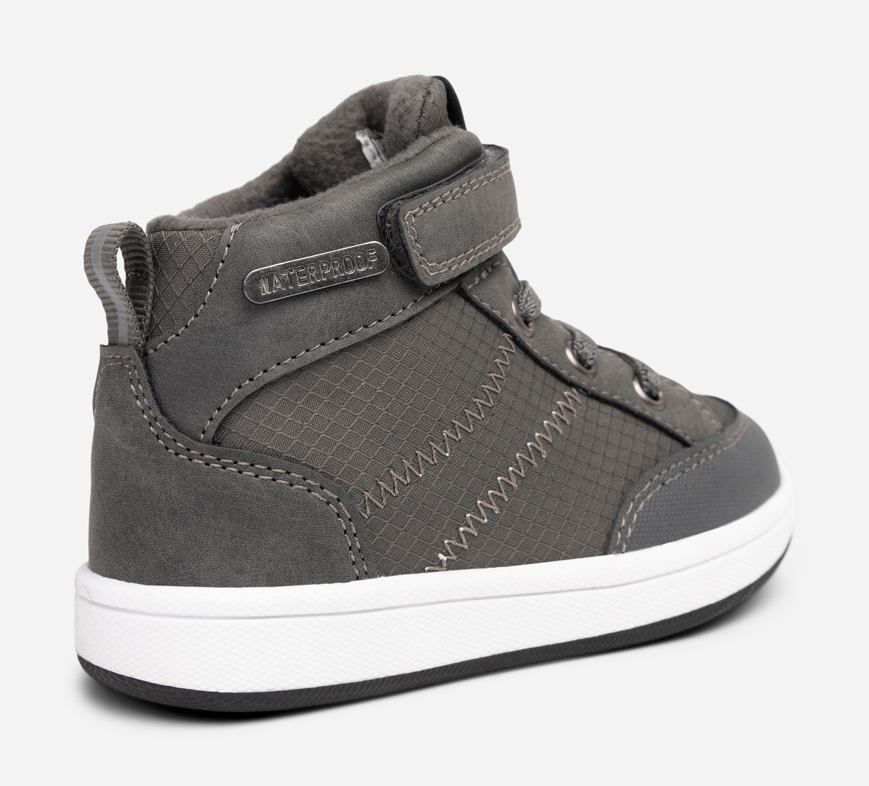 LEJON, Fleeceforet høy sneakers waterproof Grå