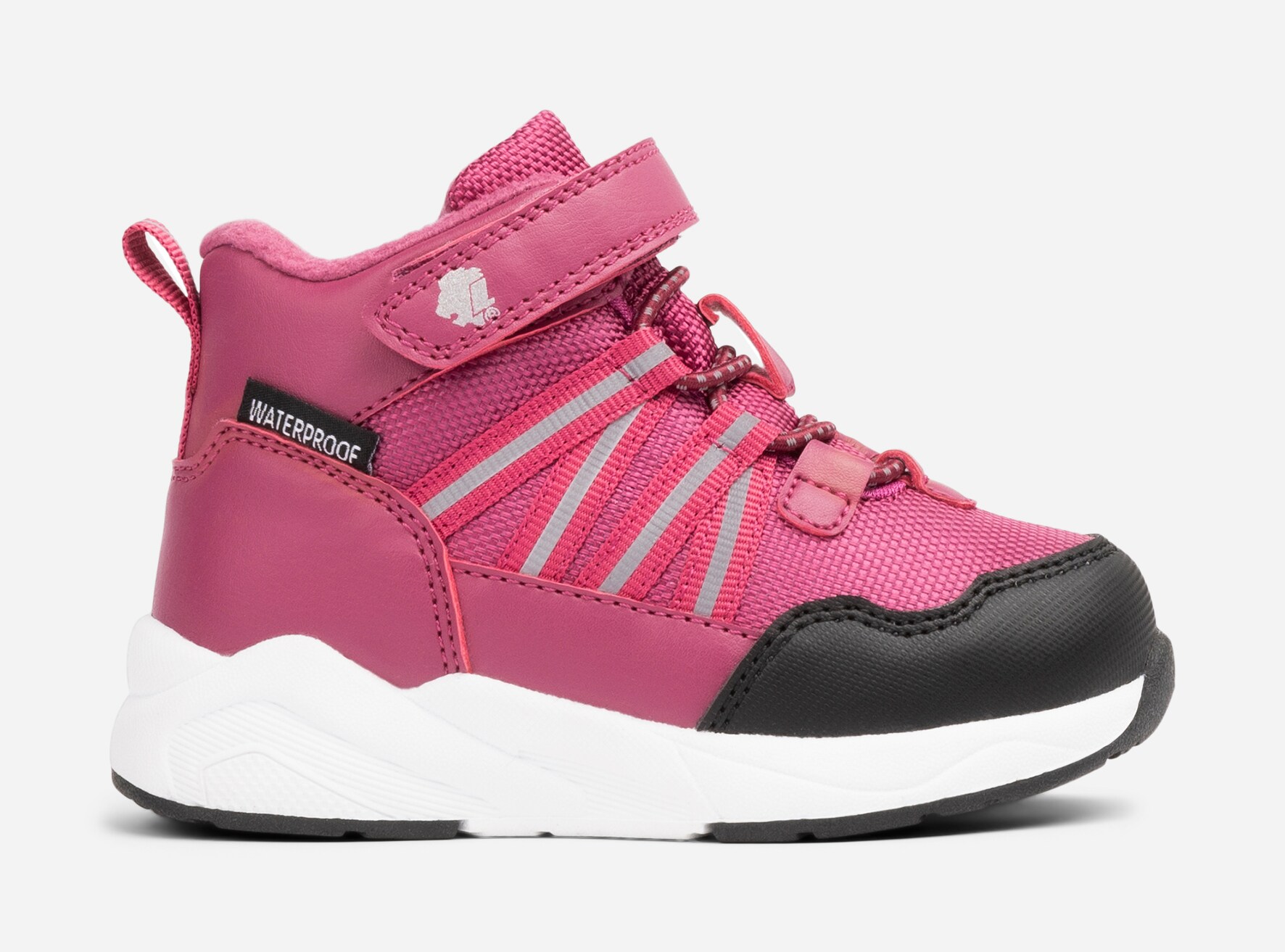 LEJON, Fleeceforet høy sneakers waterproof Rosa