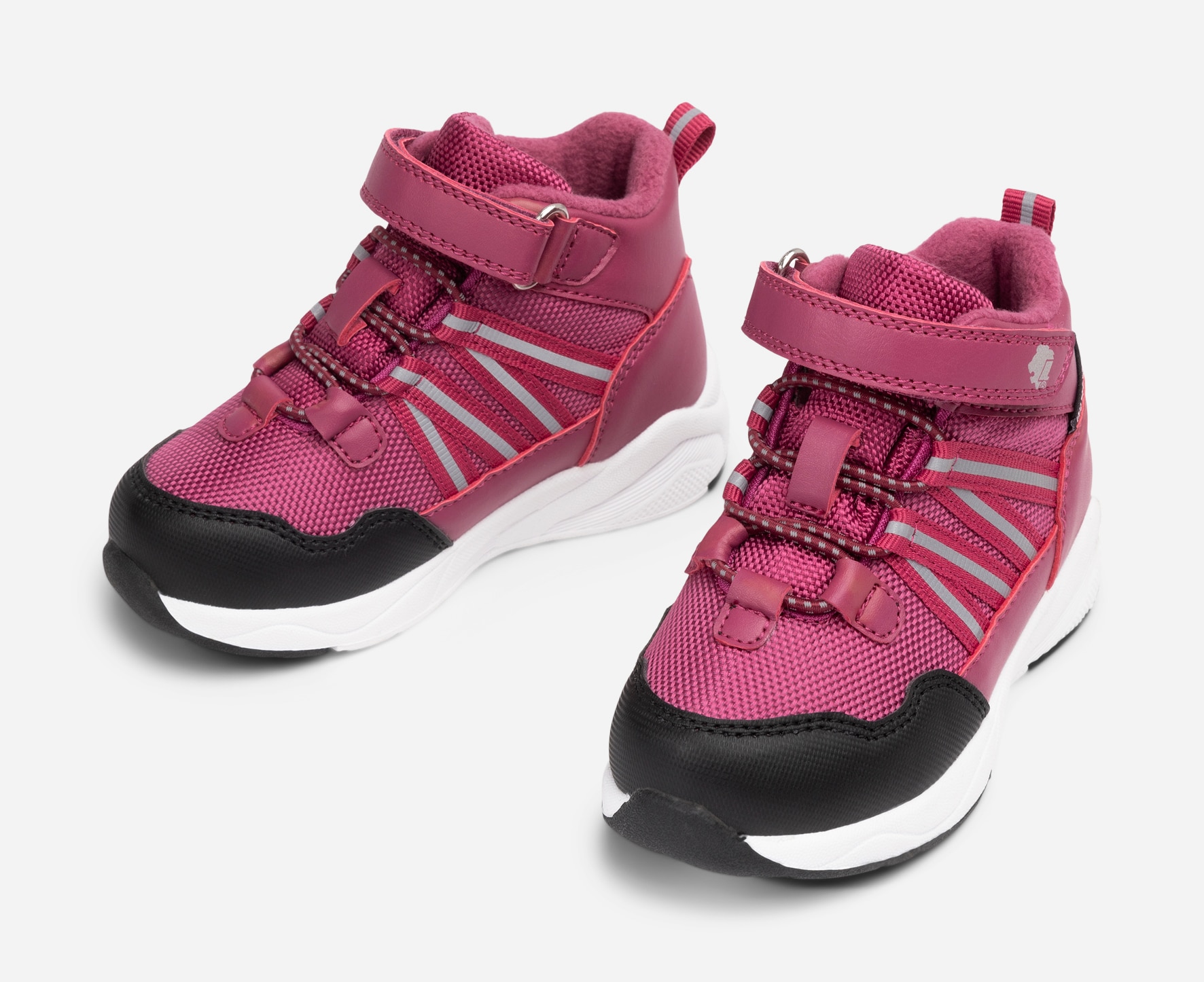LEJON, Fleeceforet høy sneakers waterproof Rosa