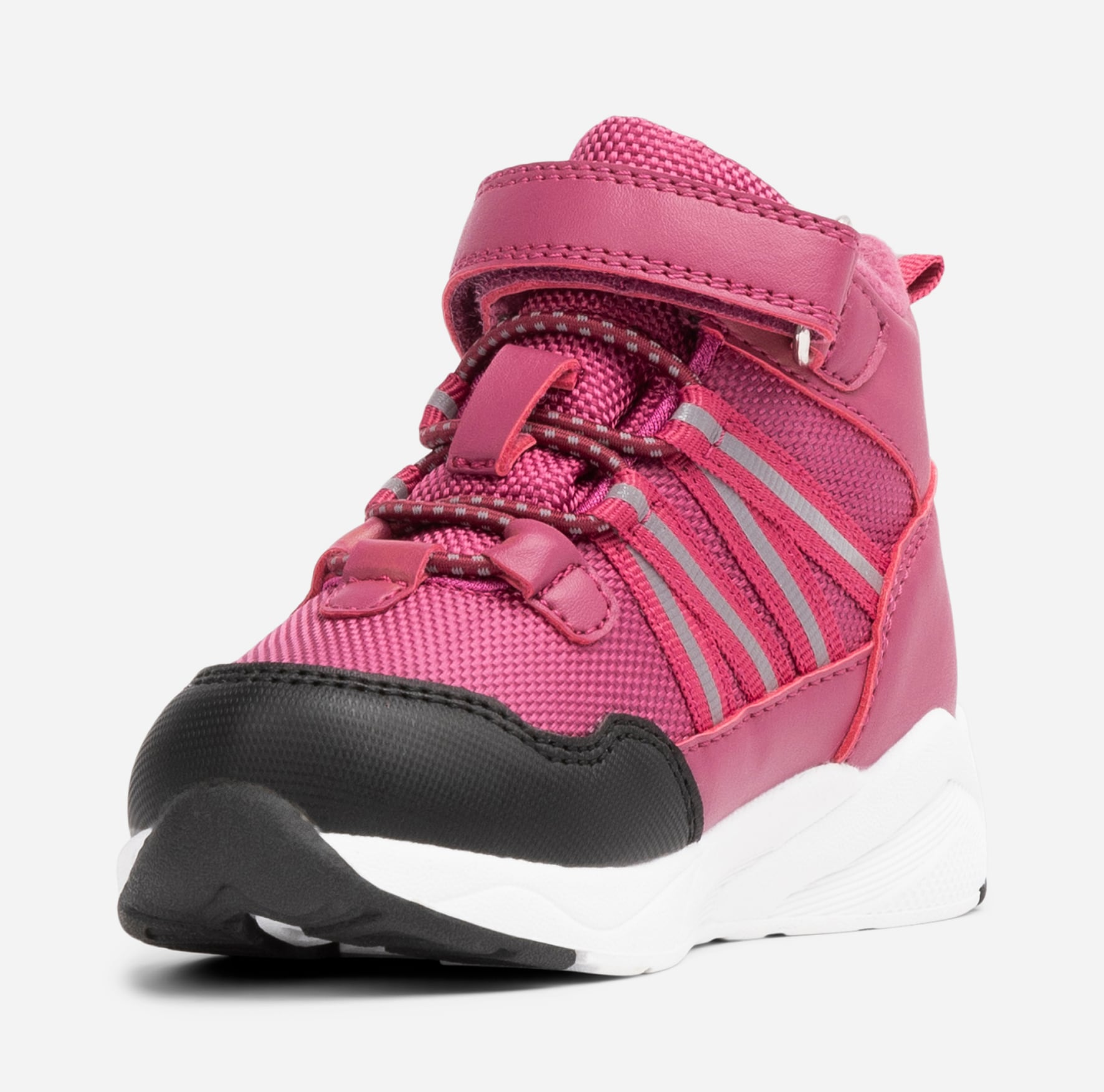 LEJON, Fleeceforet høy sneakers waterproof Rosa