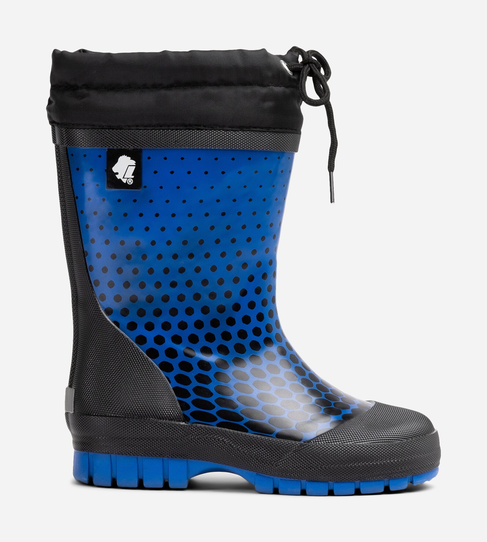 LEJON, Varmforet gummistøvel Blå