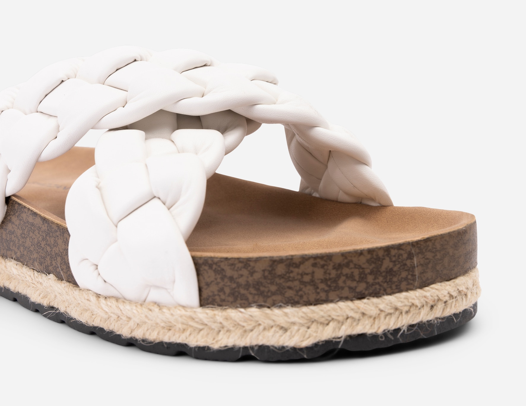 CLAUDIA GHIZZANI, Sandal Hvit