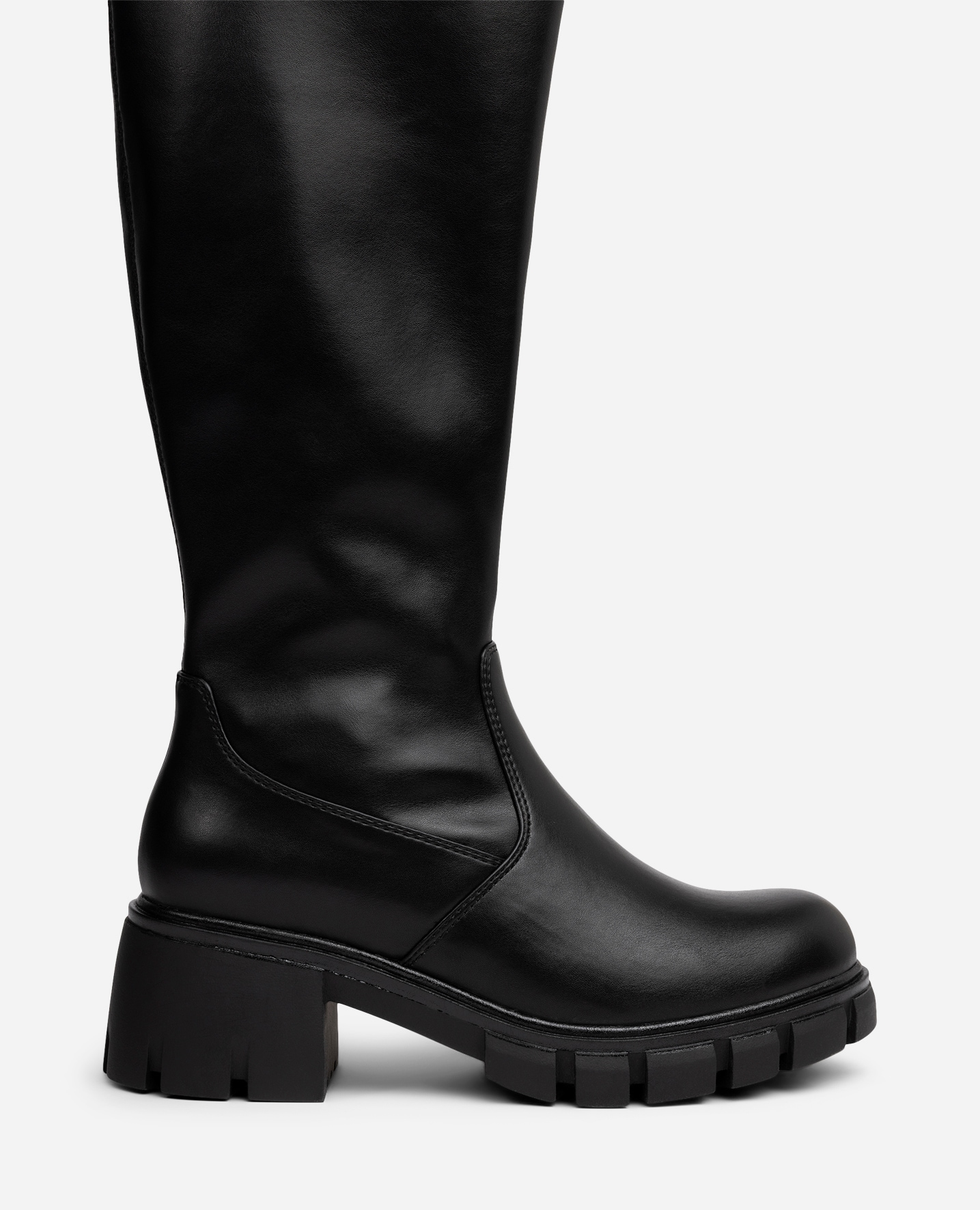 VOX, Støvlett med stretchskaft Sort