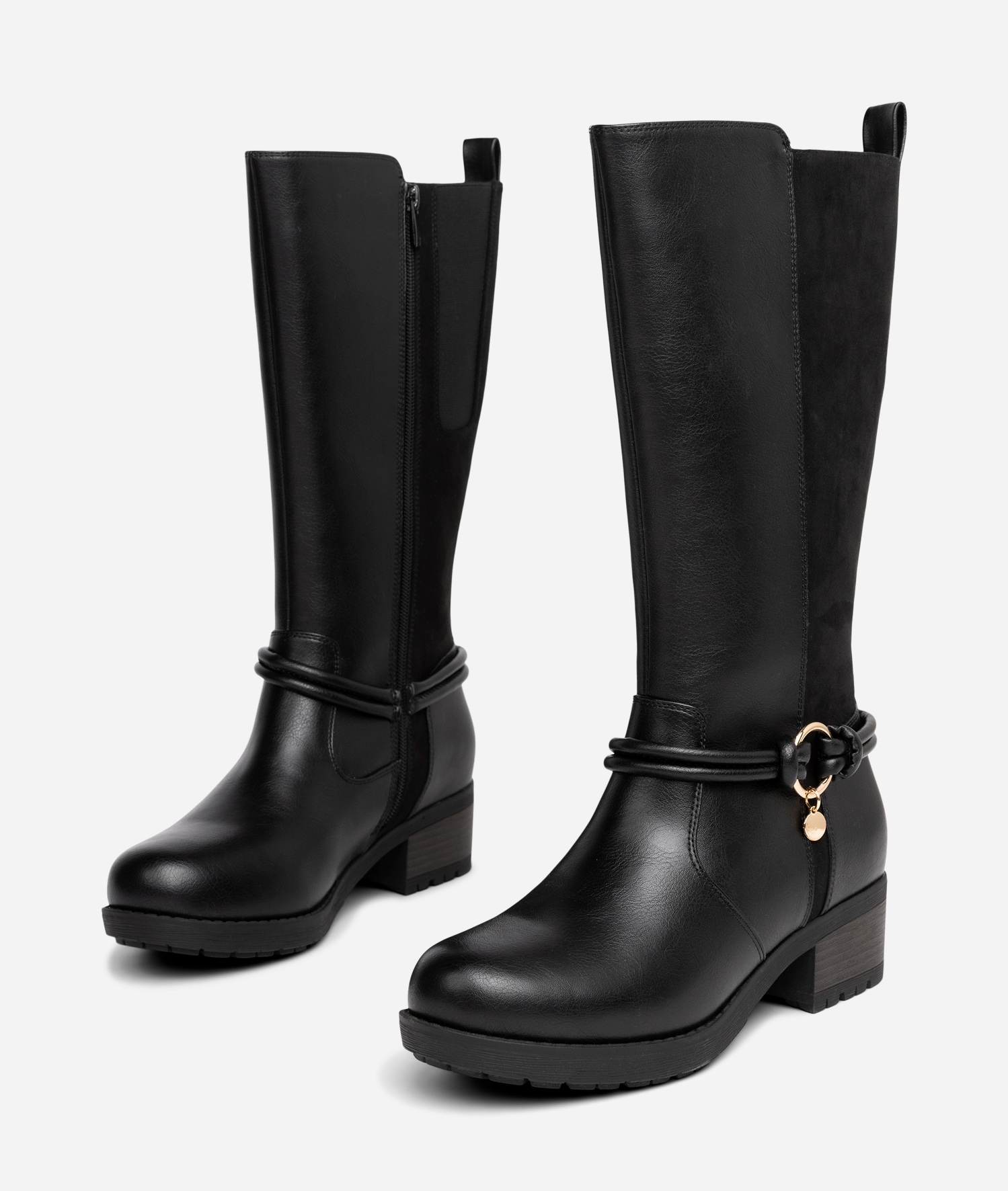 CLOU COMFORT, Varmforet støvlett Sort