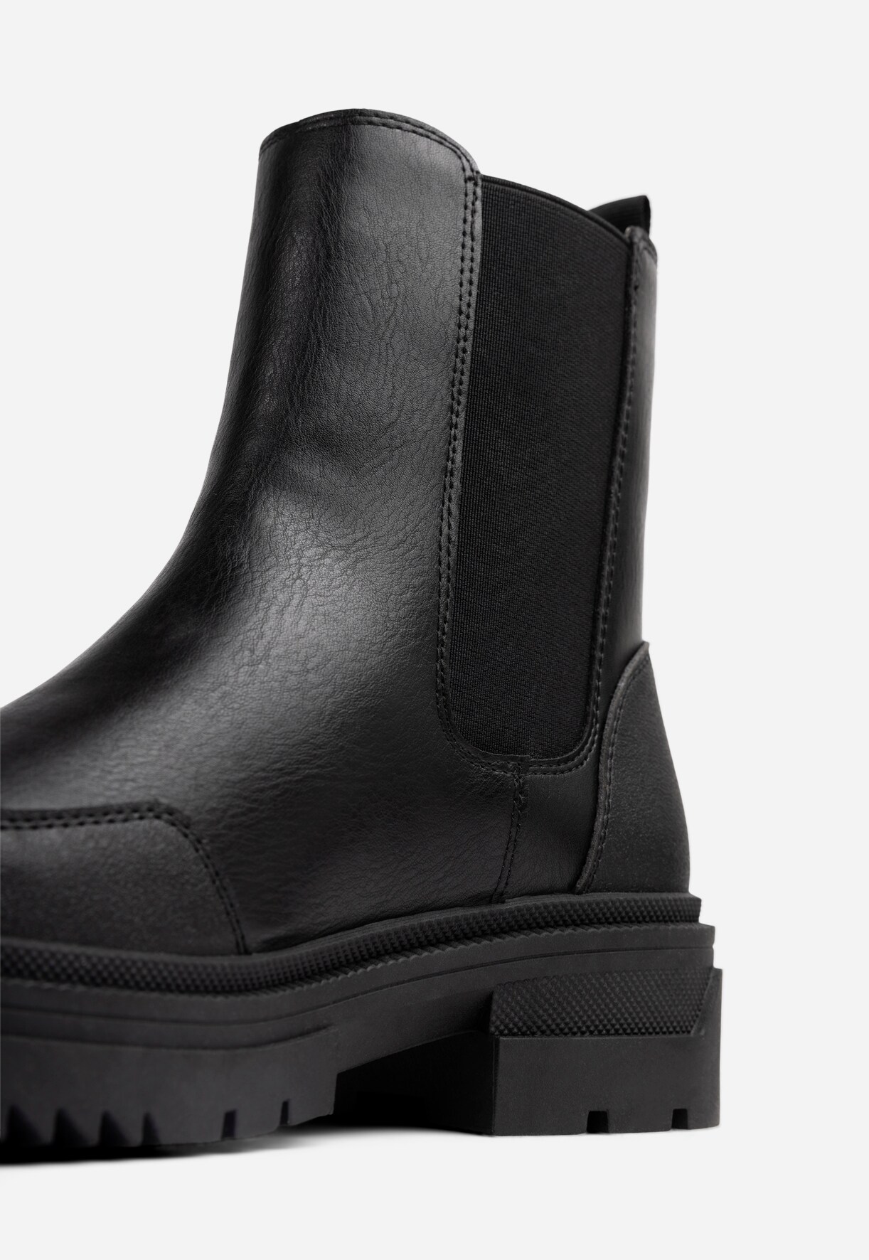 ALLEY, Varmforet chelseaboots Sort