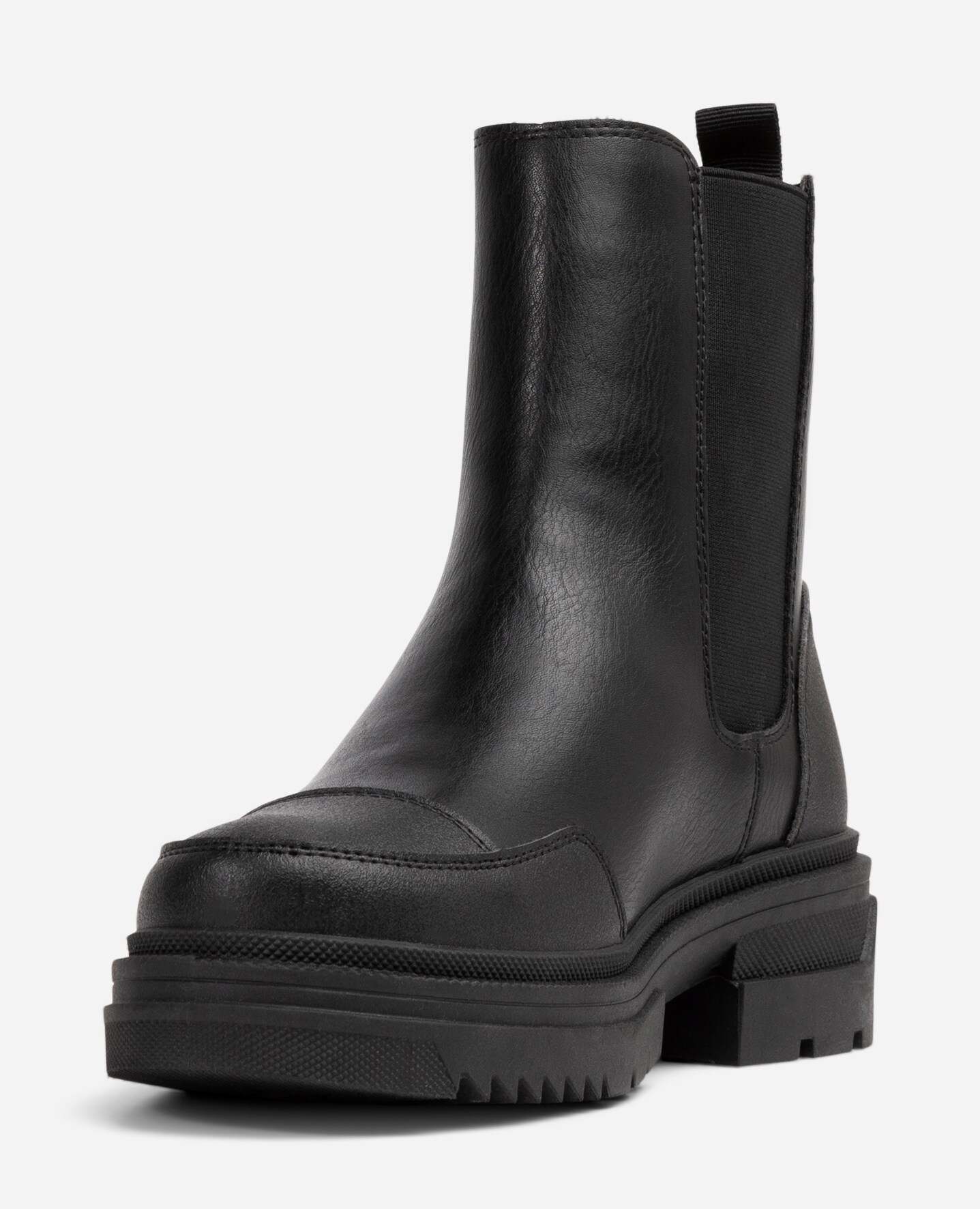 ALLEY, Varmforet chelseaboots Sort