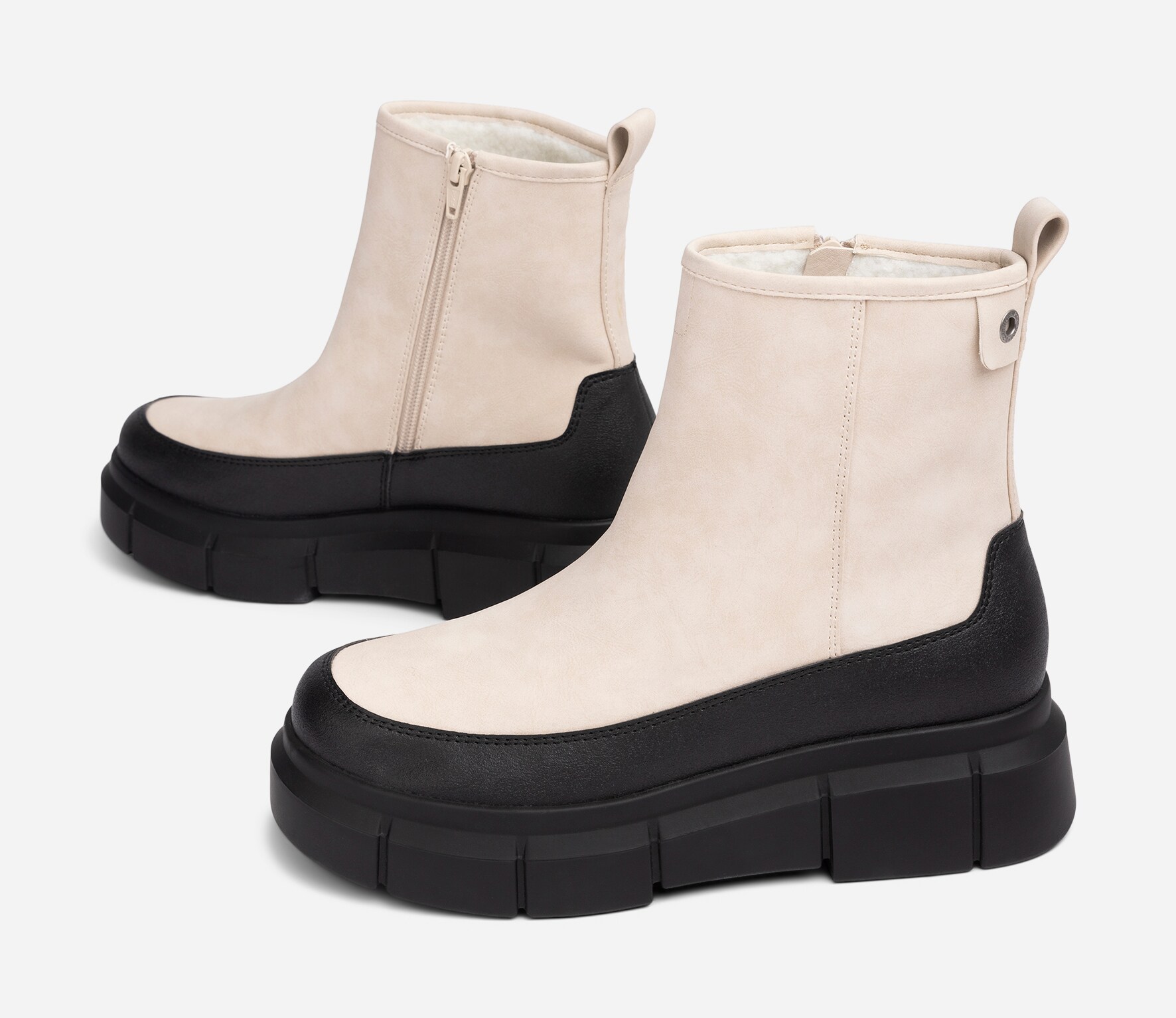 VOX, Varmforet boots Beige